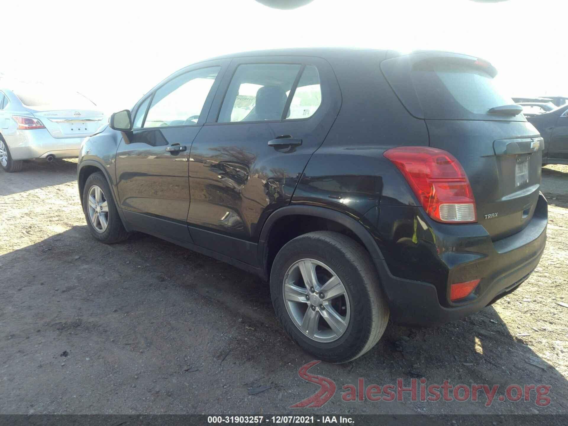 3GNCJKSB1KL260747 2019 CHEVROLET TRAX