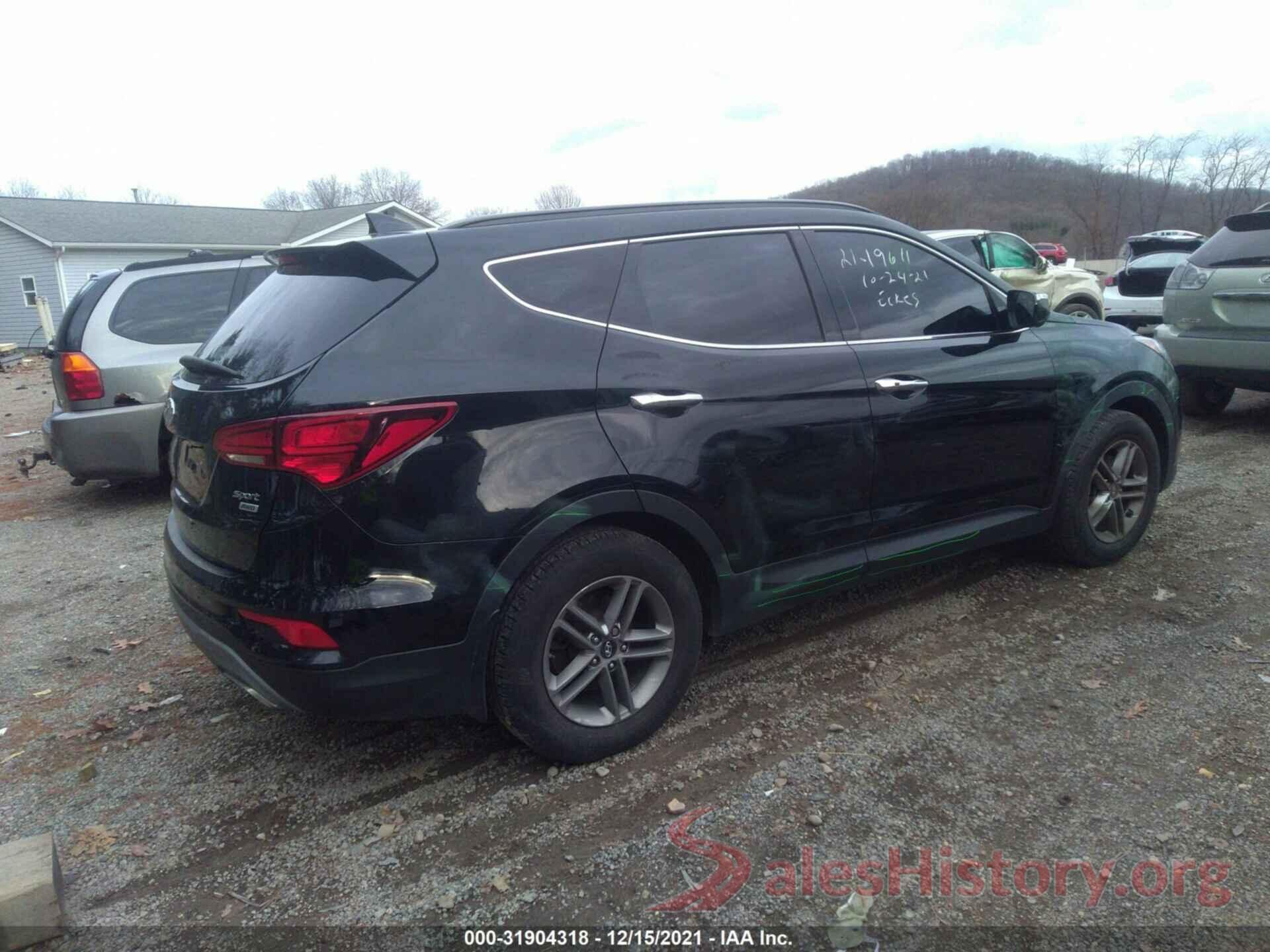 5XYZUDLB4JG561698 2018 HYUNDAI SANTA FE SPORT