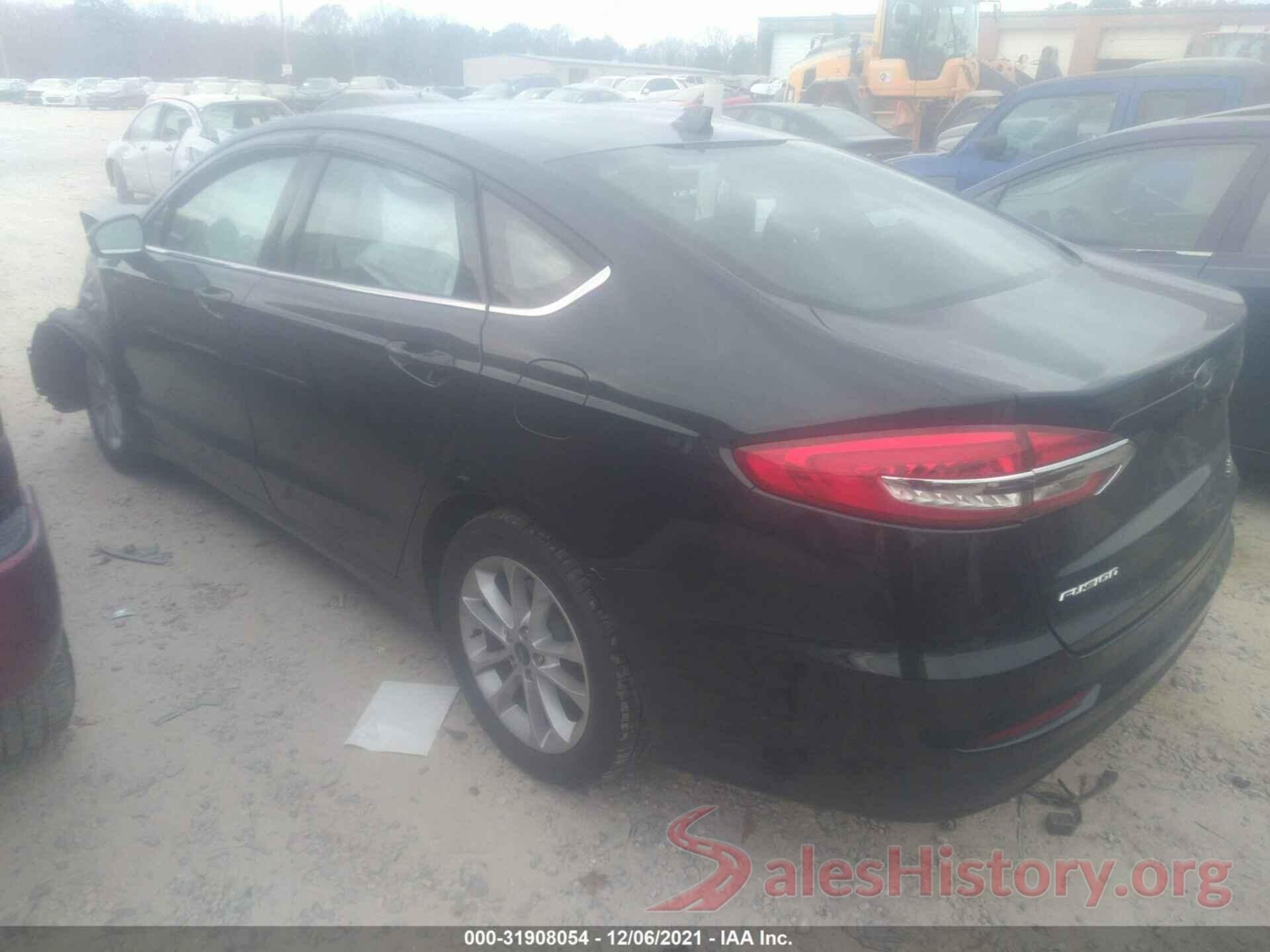 3FA6P0HD7LR185316 2020 FORD FUSION