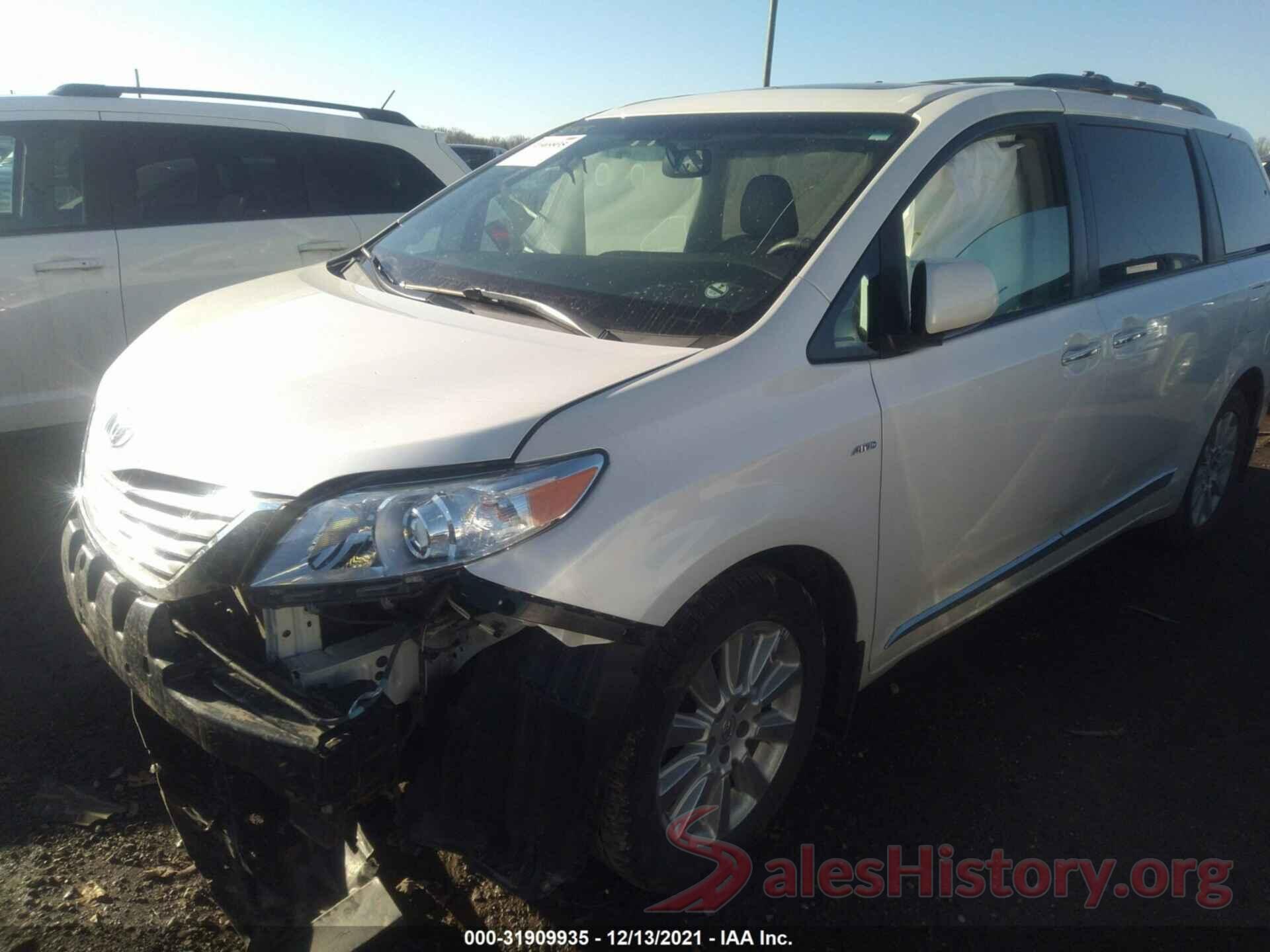 5TDDK3DC9GS139746 2016 TOYOTA SIENNA