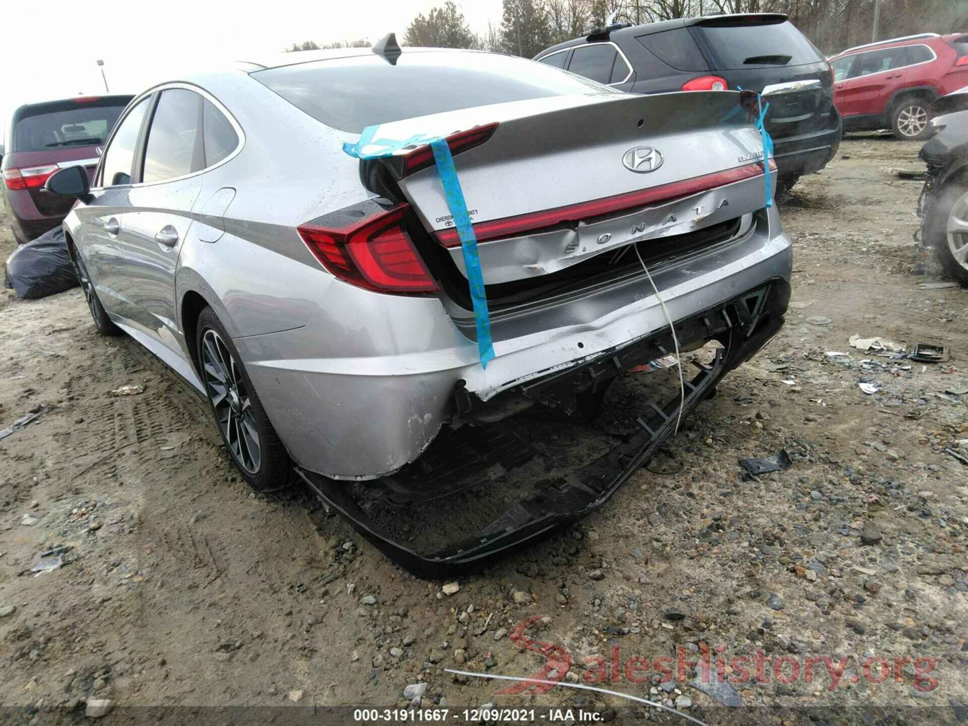 5NPEH4J21MH079645 2021 HYUNDAI SONATA