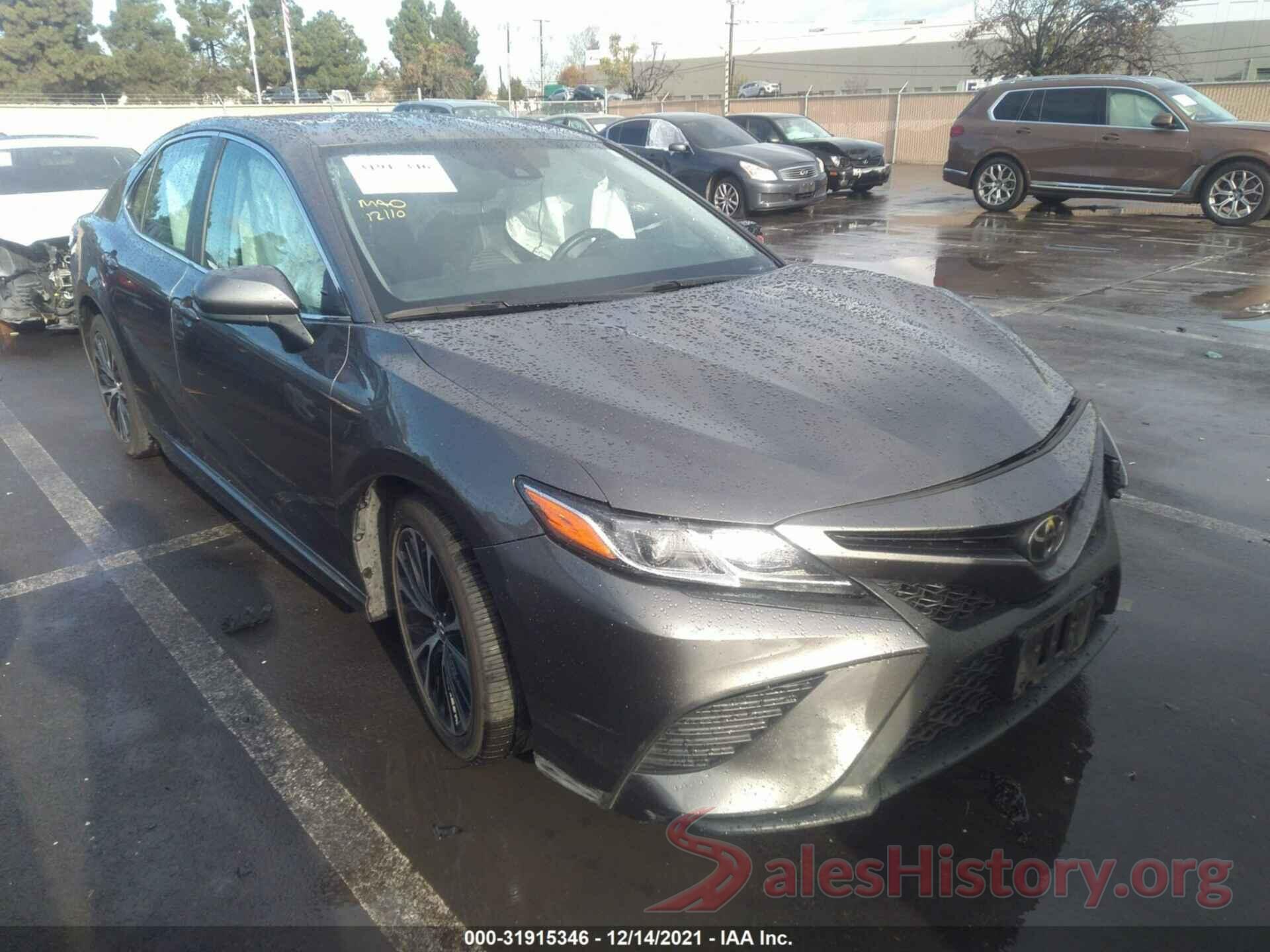 4T1G11AK1LU920357 2020 TOYOTA CAMRY