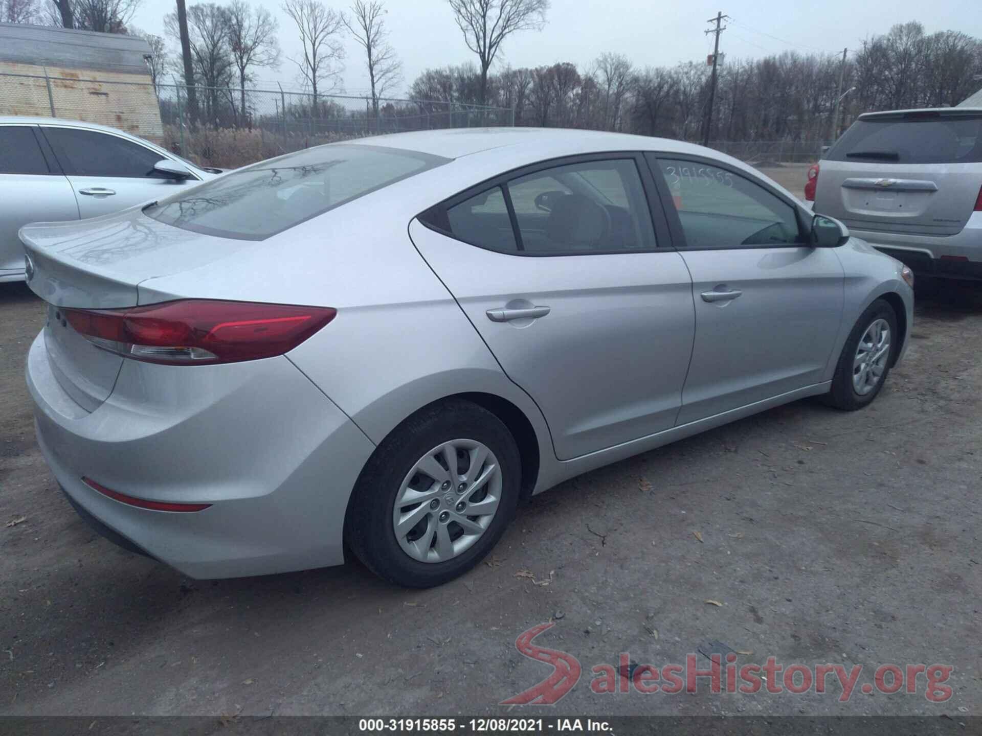 5NPD74LF8JH344362 2018 HYUNDAI ELANTRA