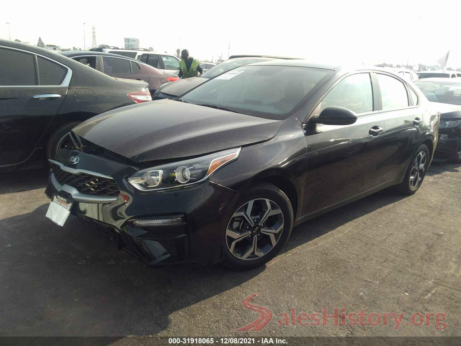 3KPF24AD8KE115212 2019 KIA FORTE