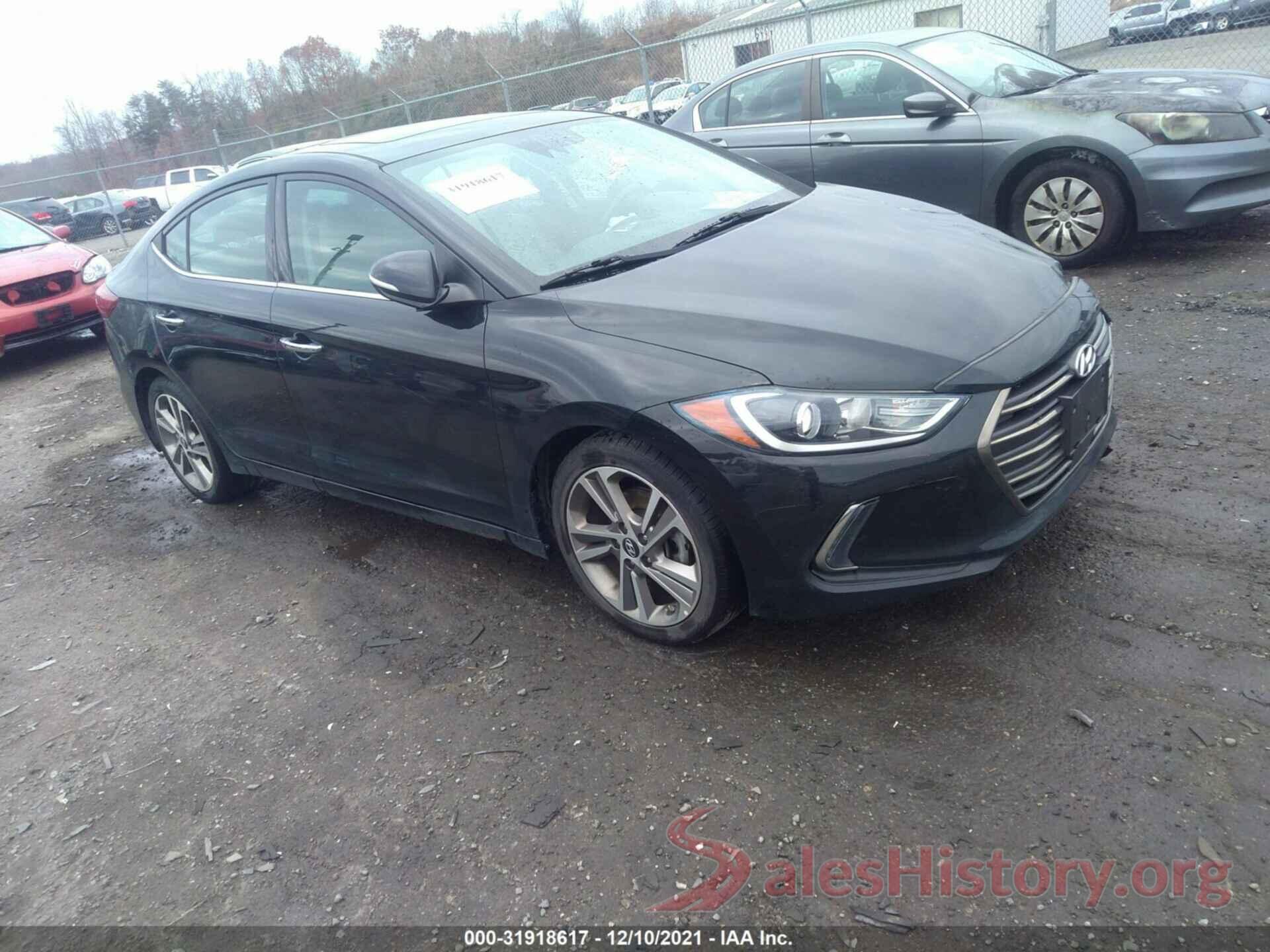 5NPD84LF7HH108051 2017 HYUNDAI ELANTRA