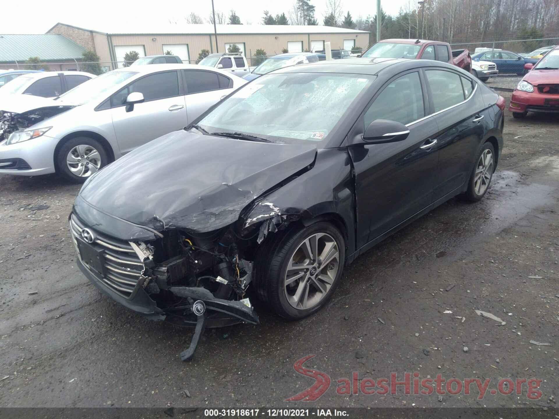 5NPD84LF7HH108051 2017 HYUNDAI ELANTRA