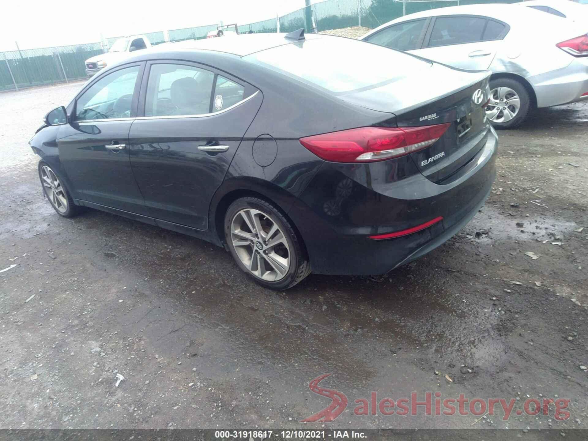 5NPD84LF7HH108051 2017 HYUNDAI ELANTRA