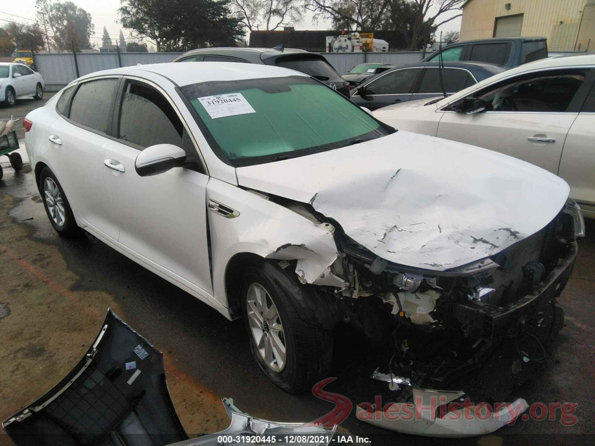 KNAGT4L35G5102763 2016 KIA OPTIMA