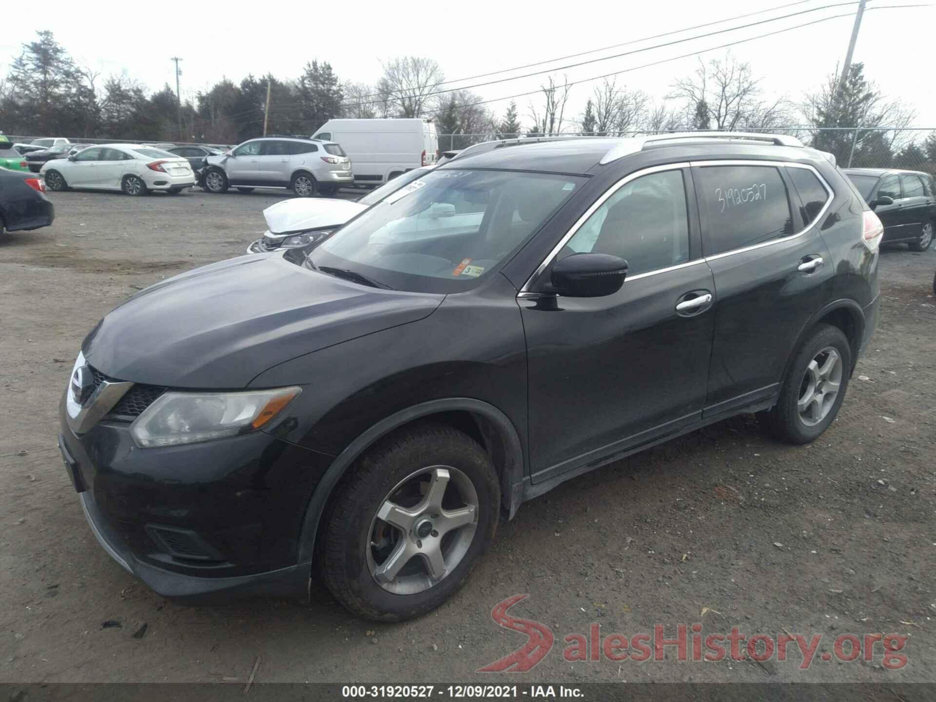 KNMAT2MV7GP632539 2016 NISSAN ROGUE