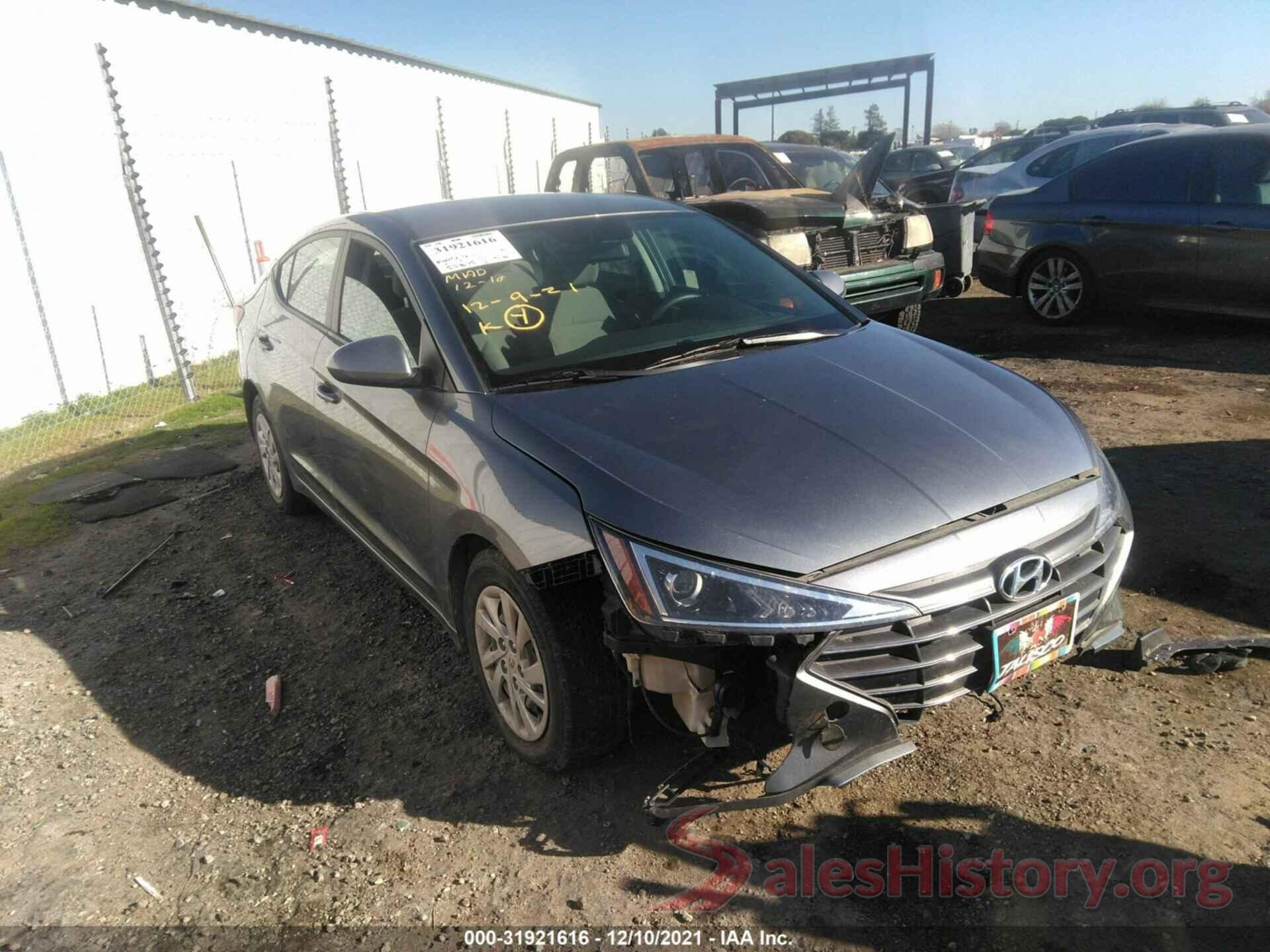 KMHD74LF0KU825046 2019 HYUNDAI ELANTRA