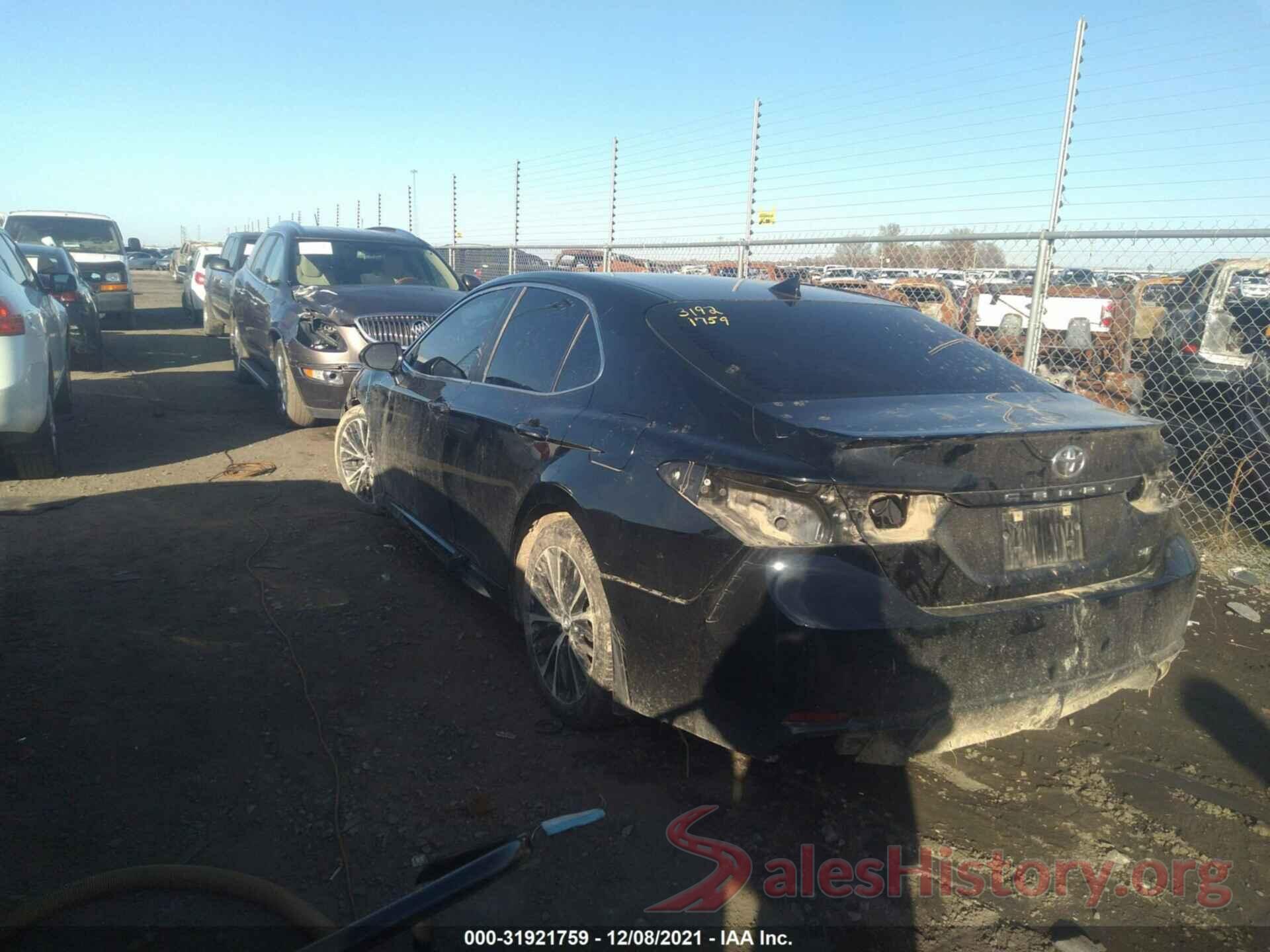 4T1B11HK0KU278230 2019 TOYOTA CAMRY