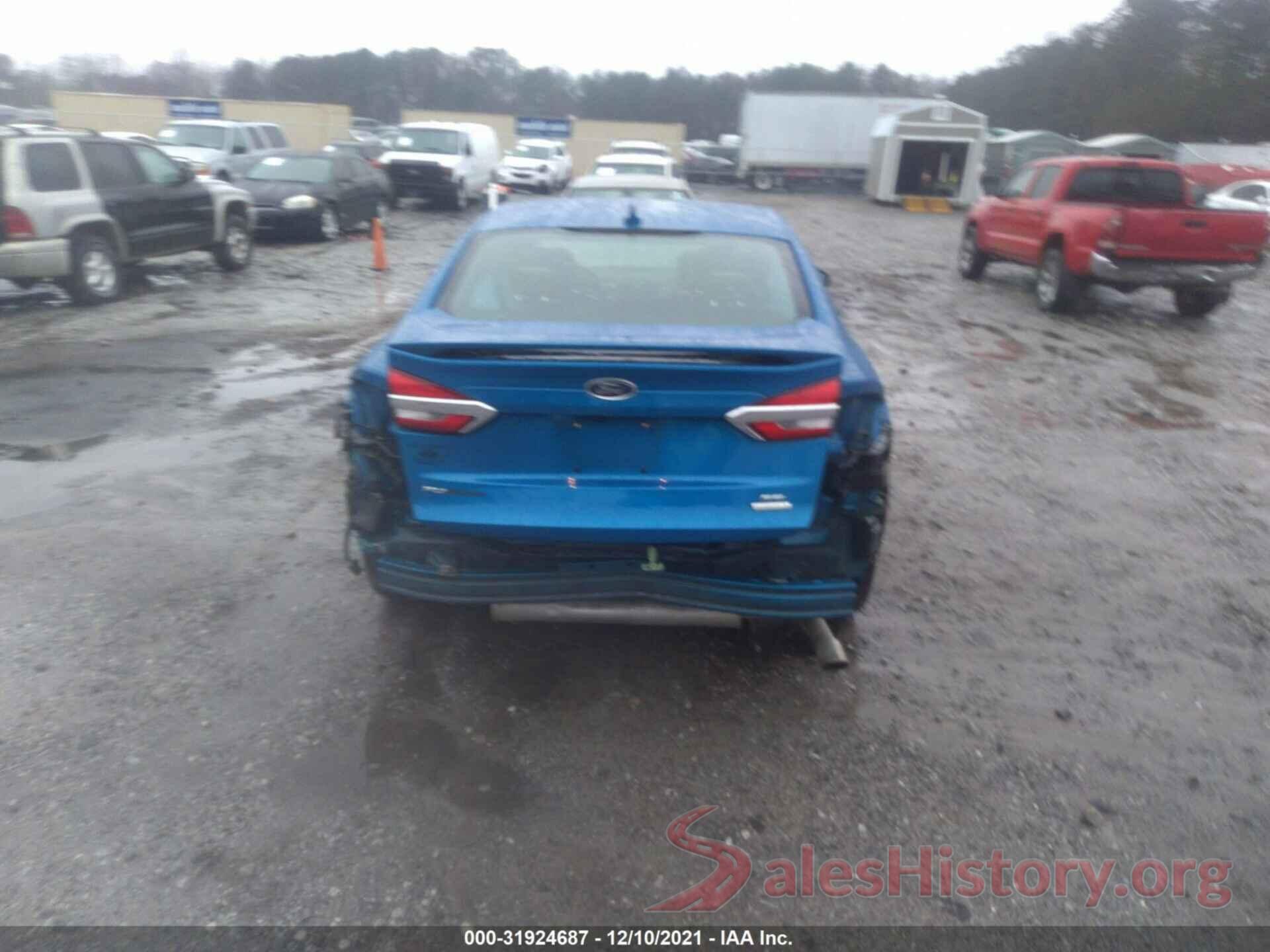 3FA6P0HDXKR159517 2019 FORD FUSION