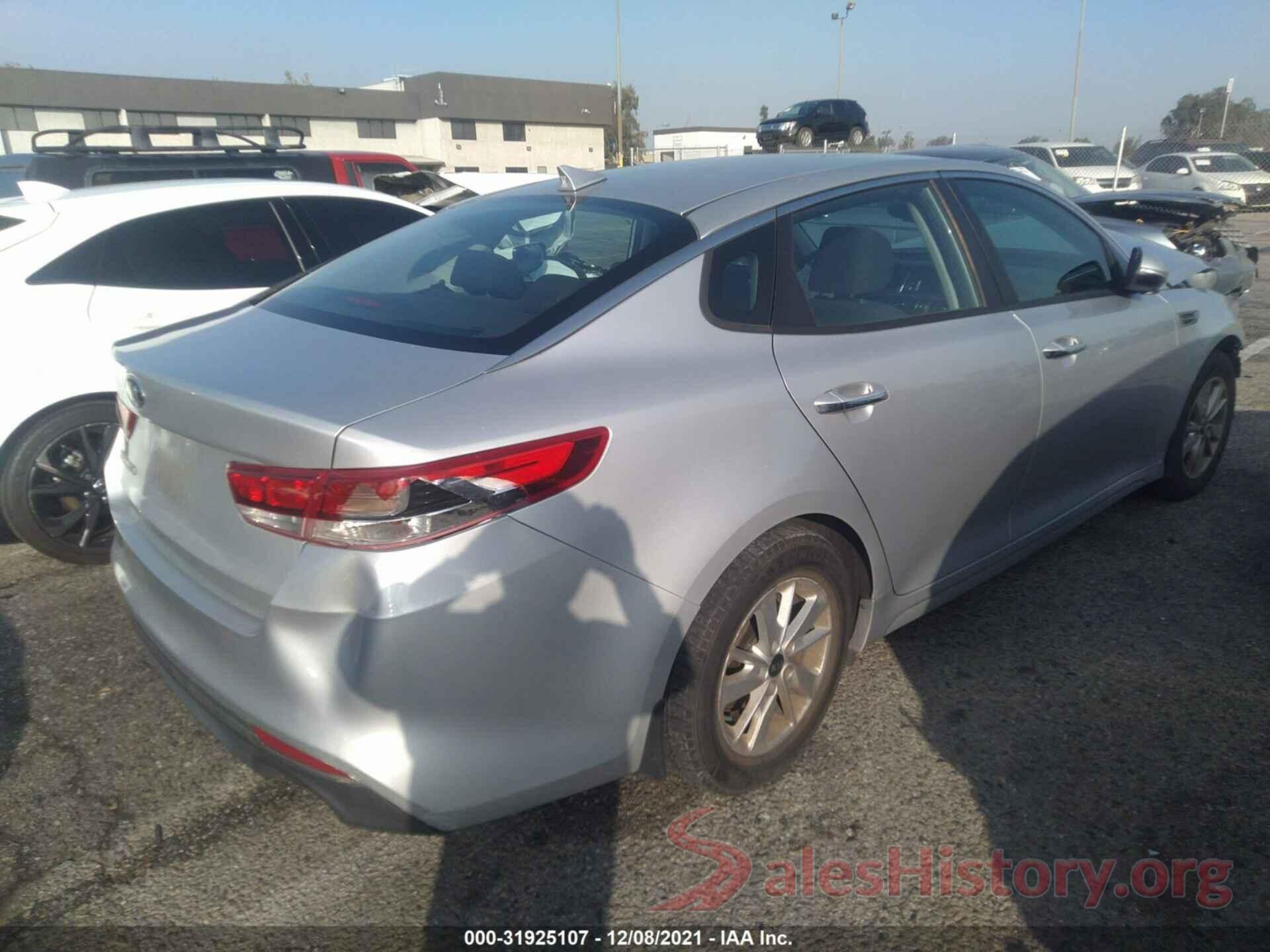 KNAGT4L34H5133164 2017 KIA OPTIMA