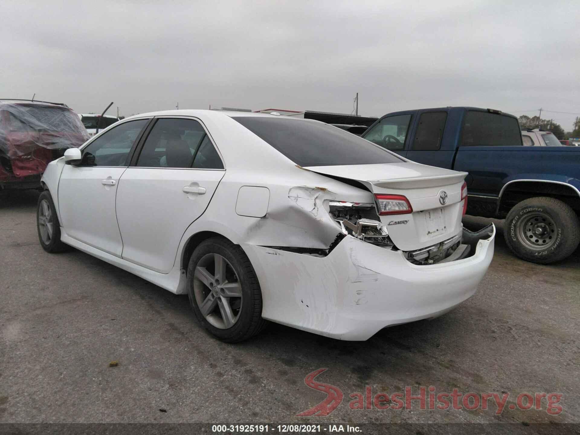 4T1BF1FK3CU562392 2012 TOYOTA CAMRY