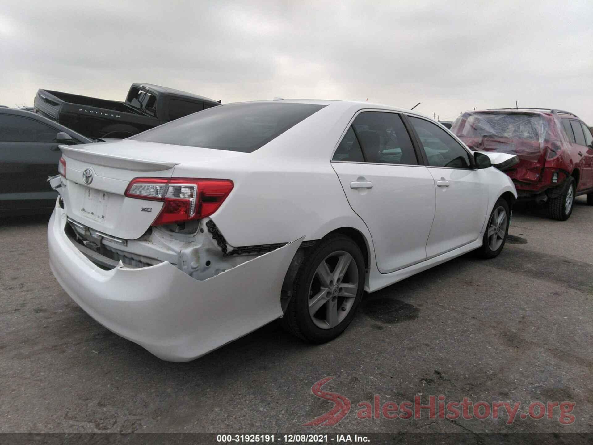 4T1BF1FK3CU562392 2012 TOYOTA CAMRY