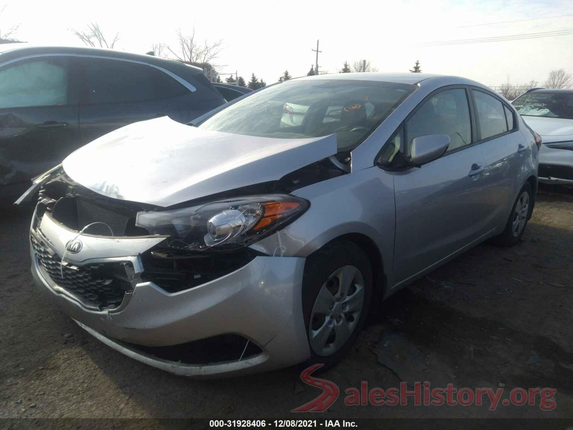 KNAFK4A64G5536250 2016 KIA FORTE