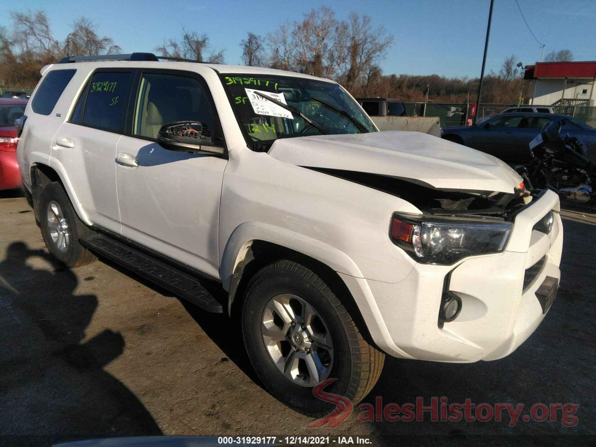 JTEBU5JR5K5675285 2019 TOYOTA 4RUNNER