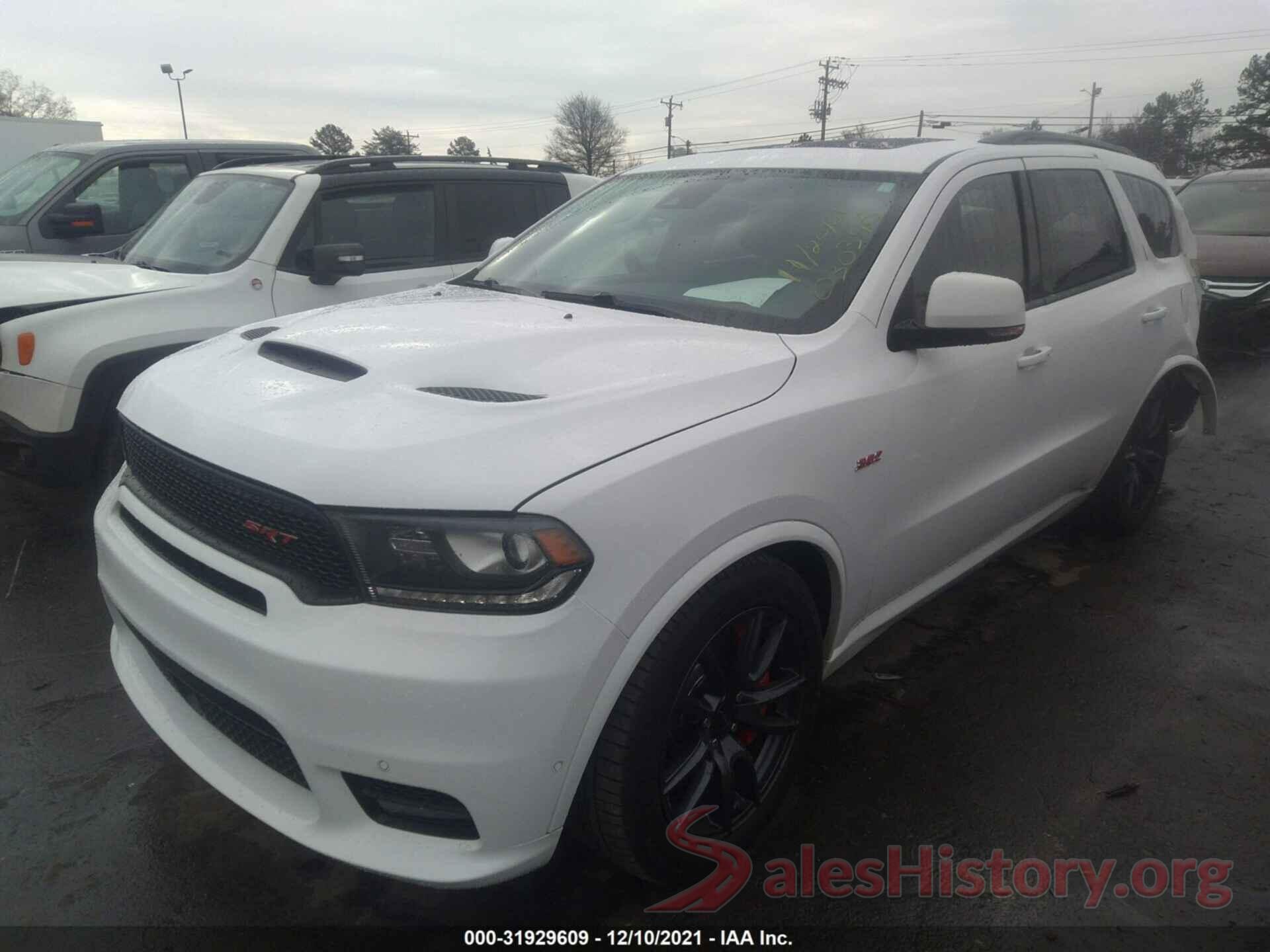 1C4SDJGJ7JC186864 2018 DODGE DURANGO