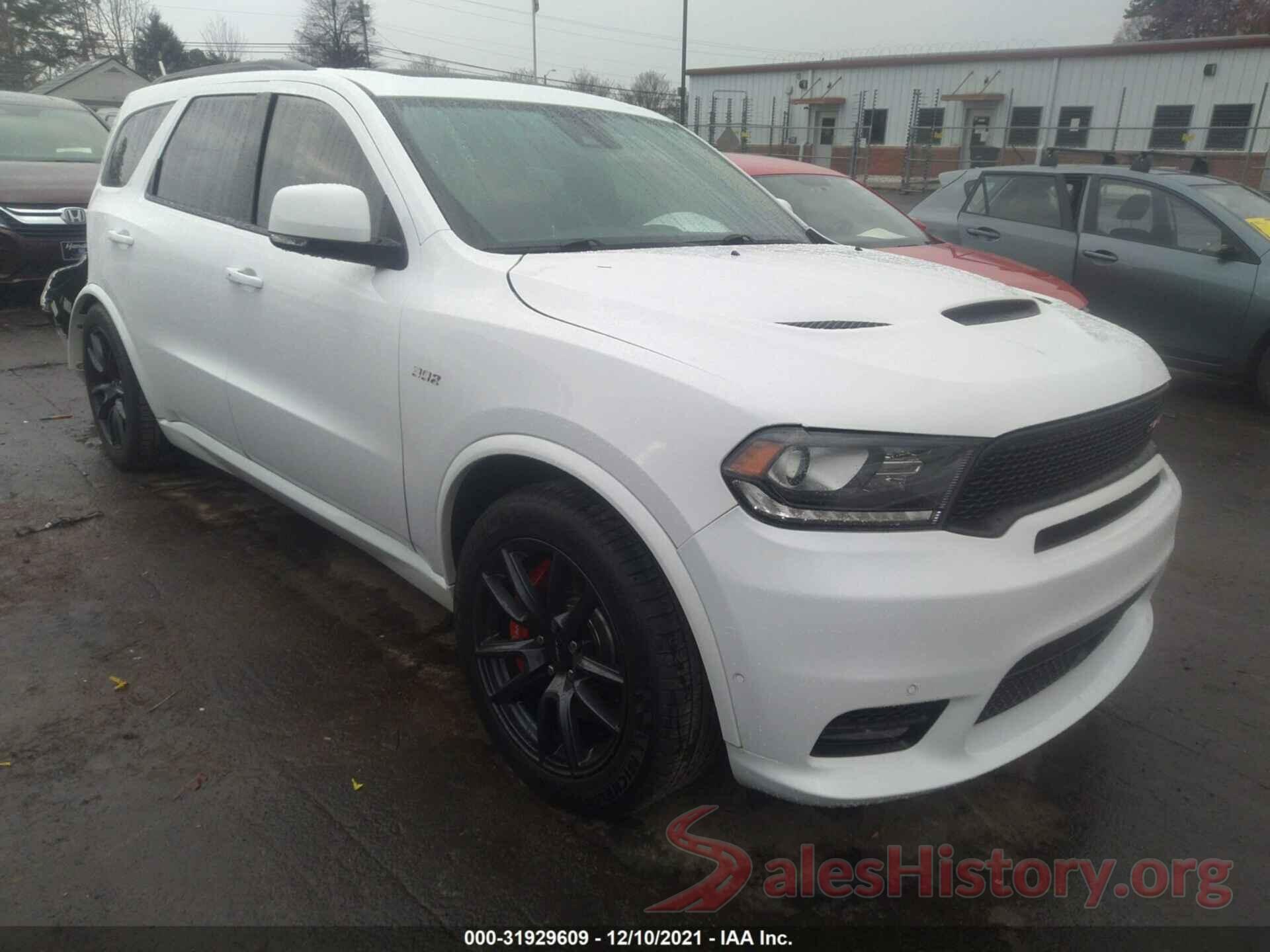 1C4SDJGJ7JC186864 2018 DODGE DURANGO