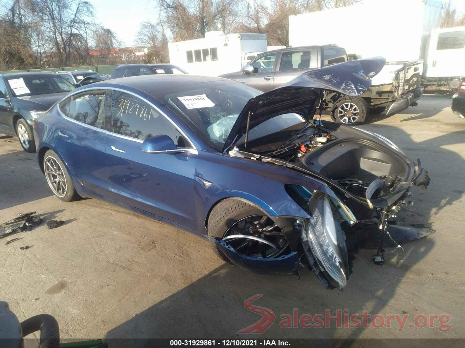 5YJ3E1EAXLF796963 2020 TESLA MODEL 3