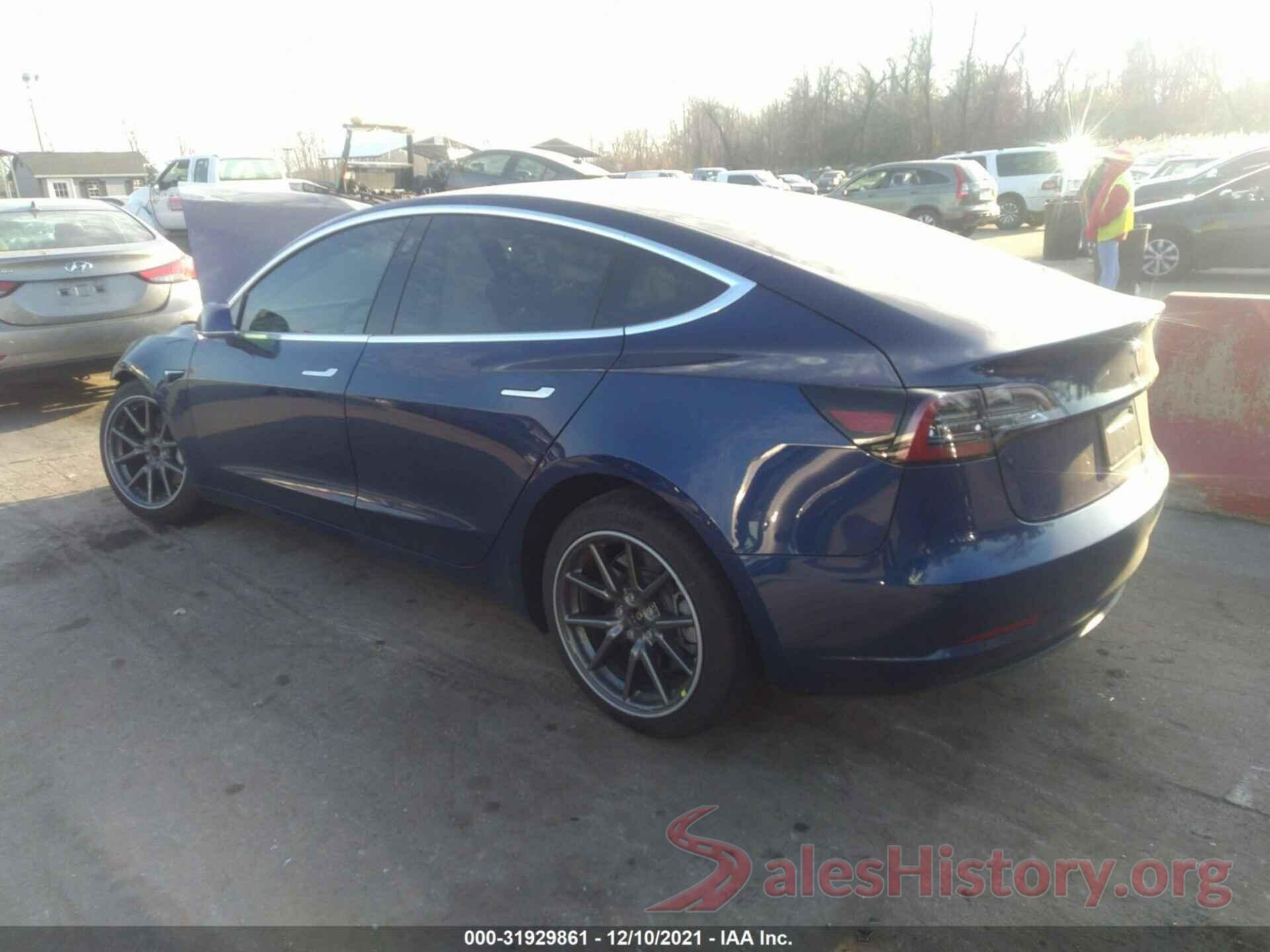 5YJ3E1EAXLF796963 2020 TESLA MODEL 3