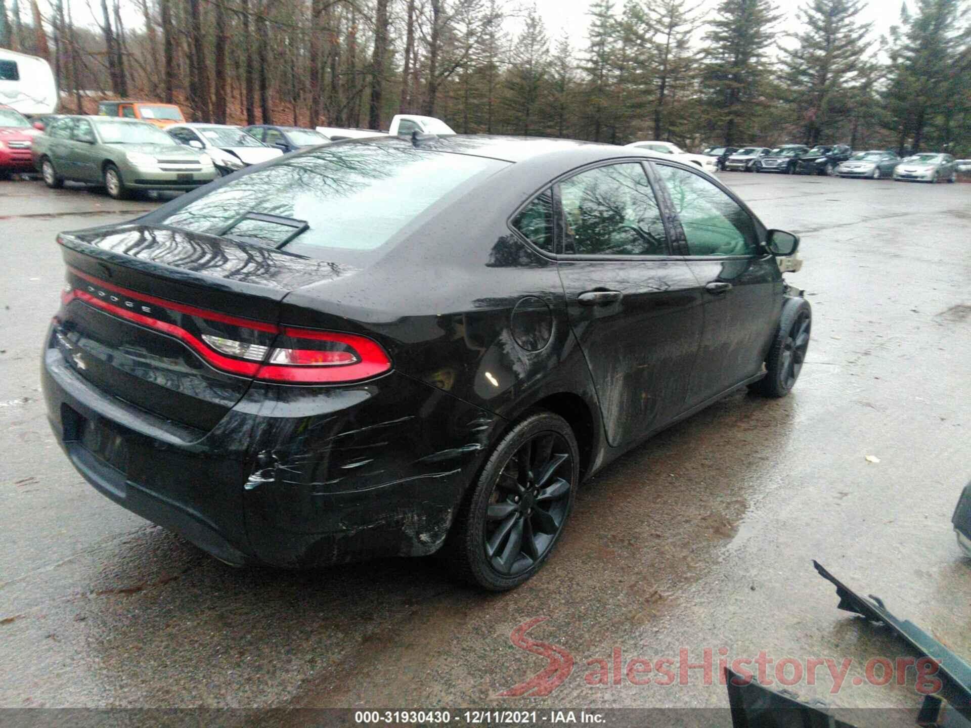 1C3CDFBB4GD679877 2016 DODGE DART