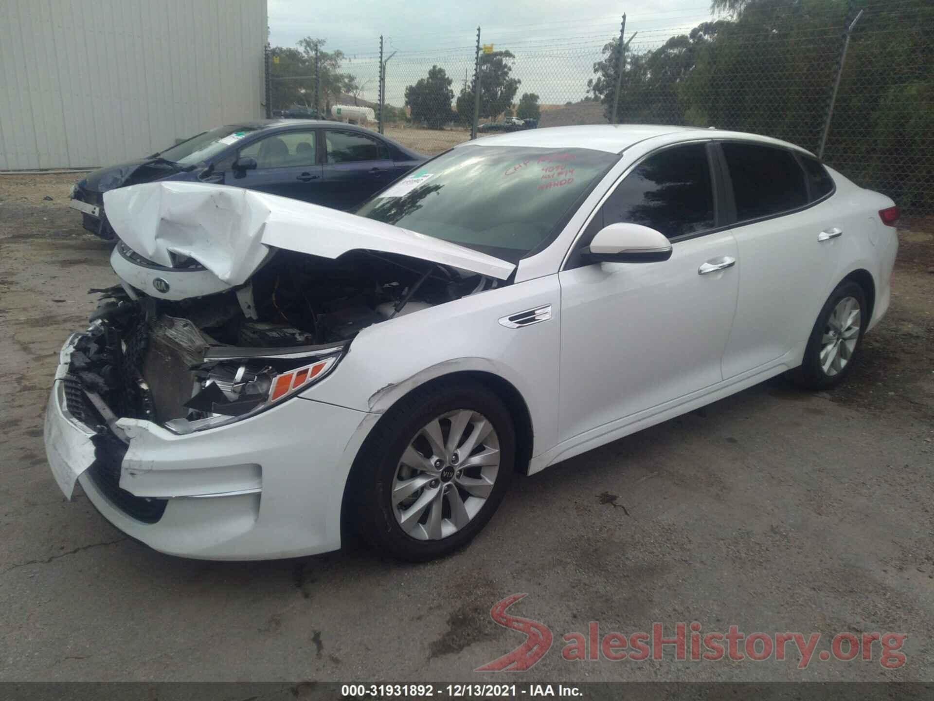 5XXGT4L33JG264090 2018 KIA OPTIMA