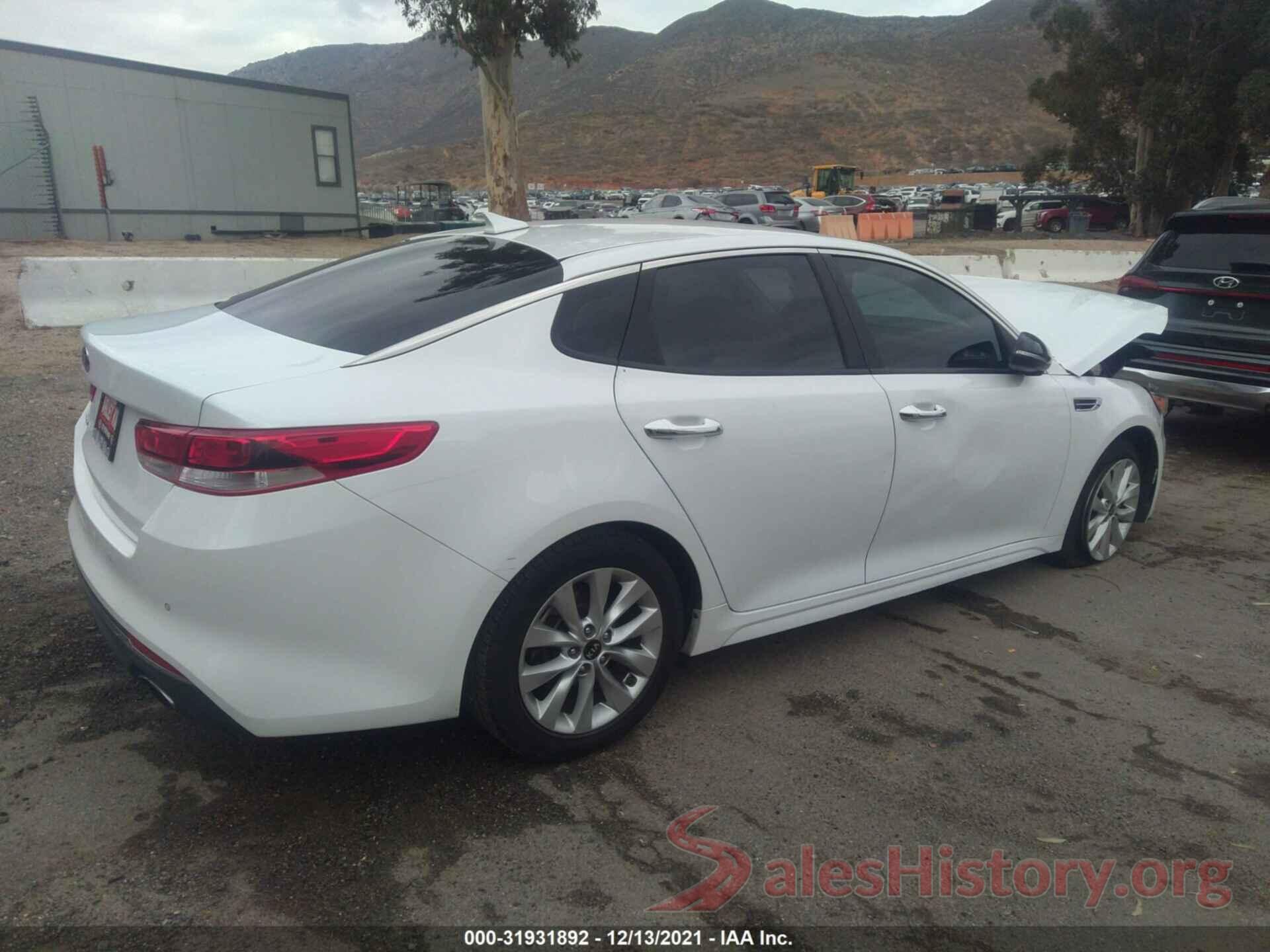 5XXGT4L33JG264090 2018 KIA OPTIMA