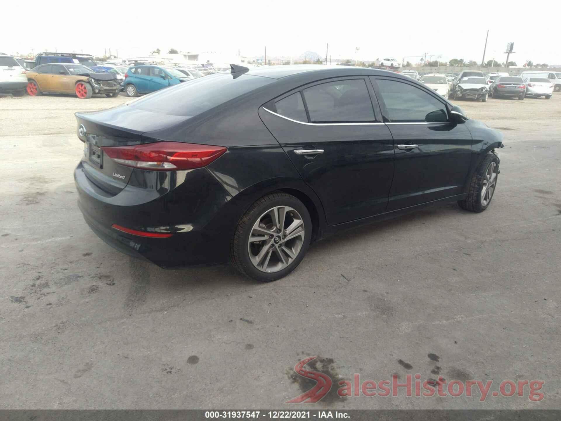 5NPD84LF5HH007185 2017 HYUNDAI ELANTRA