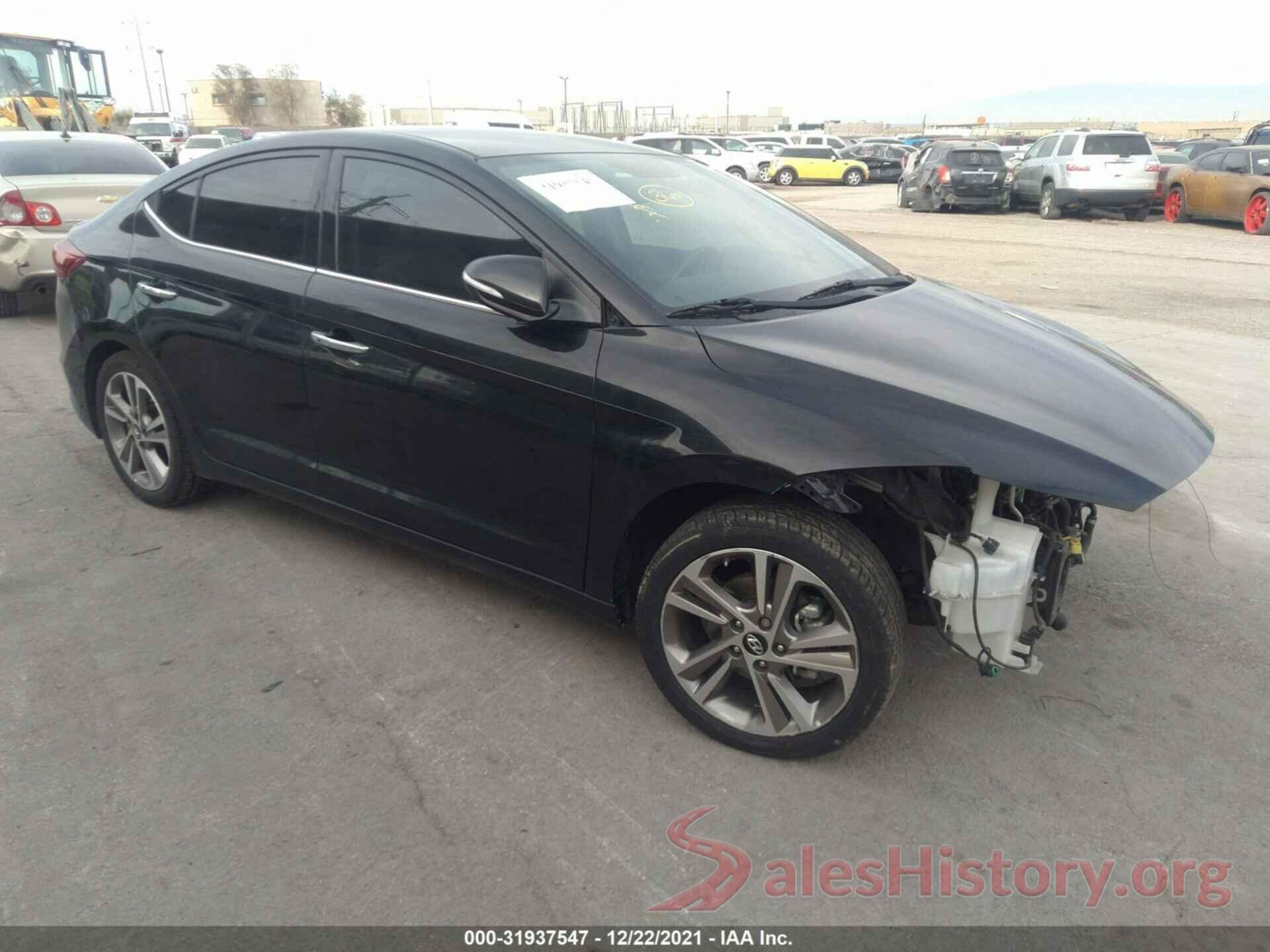 5NPD84LF5HH007185 2017 HYUNDAI ELANTRA