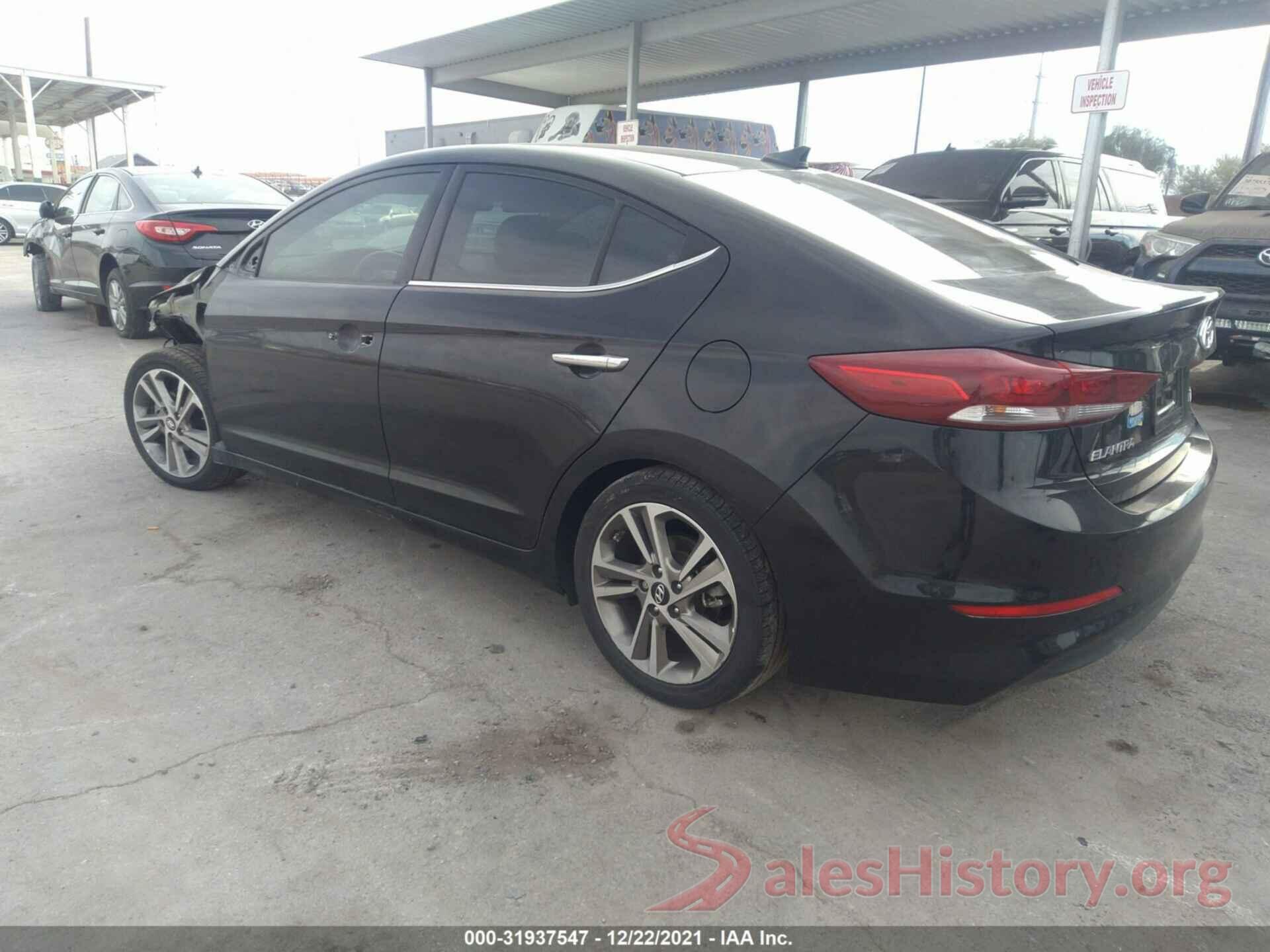 5NPD84LF5HH007185 2017 HYUNDAI ELANTRA