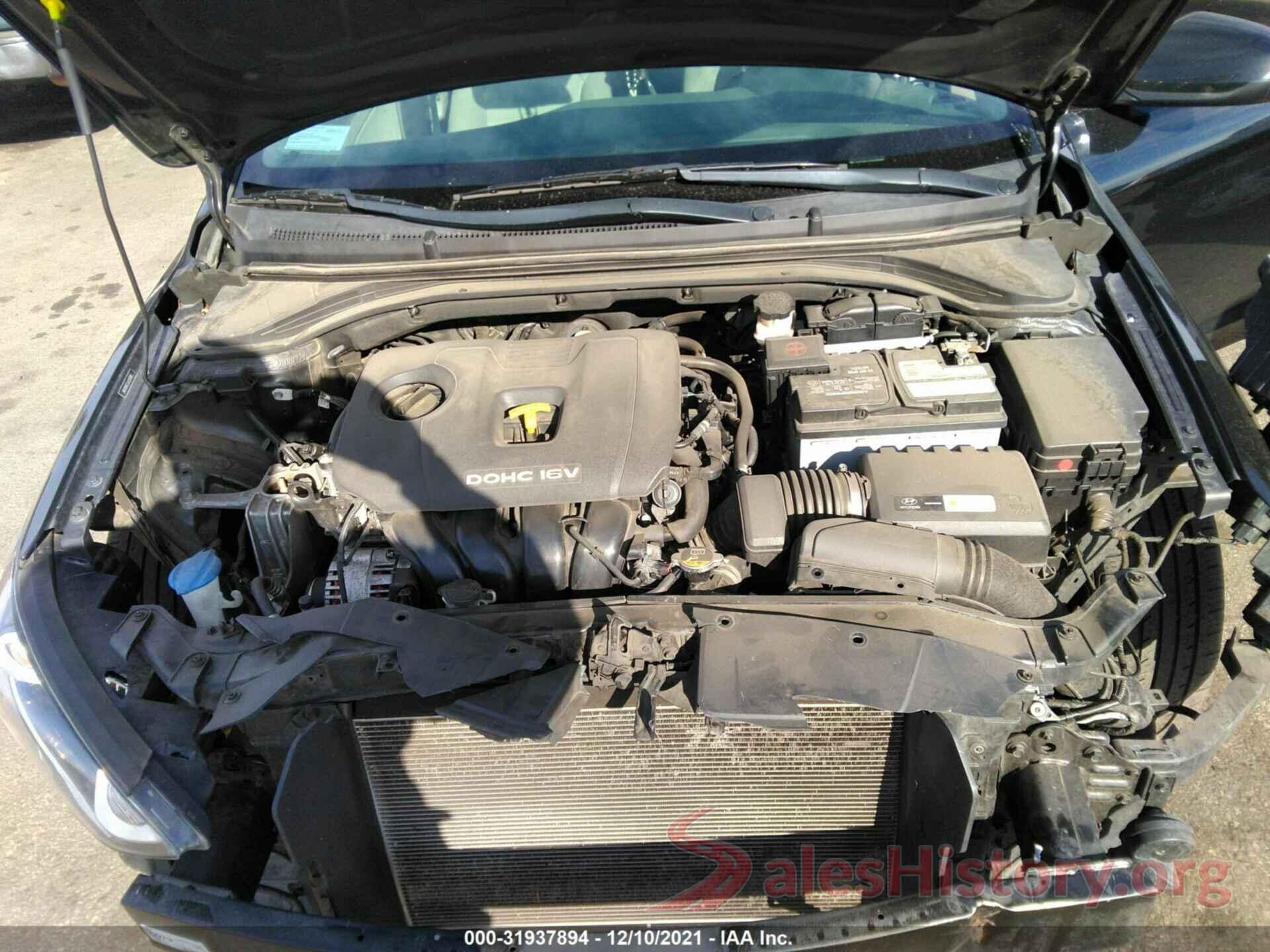 5NPD84LF1JH291999 2018 HYUNDAI ELANTRA