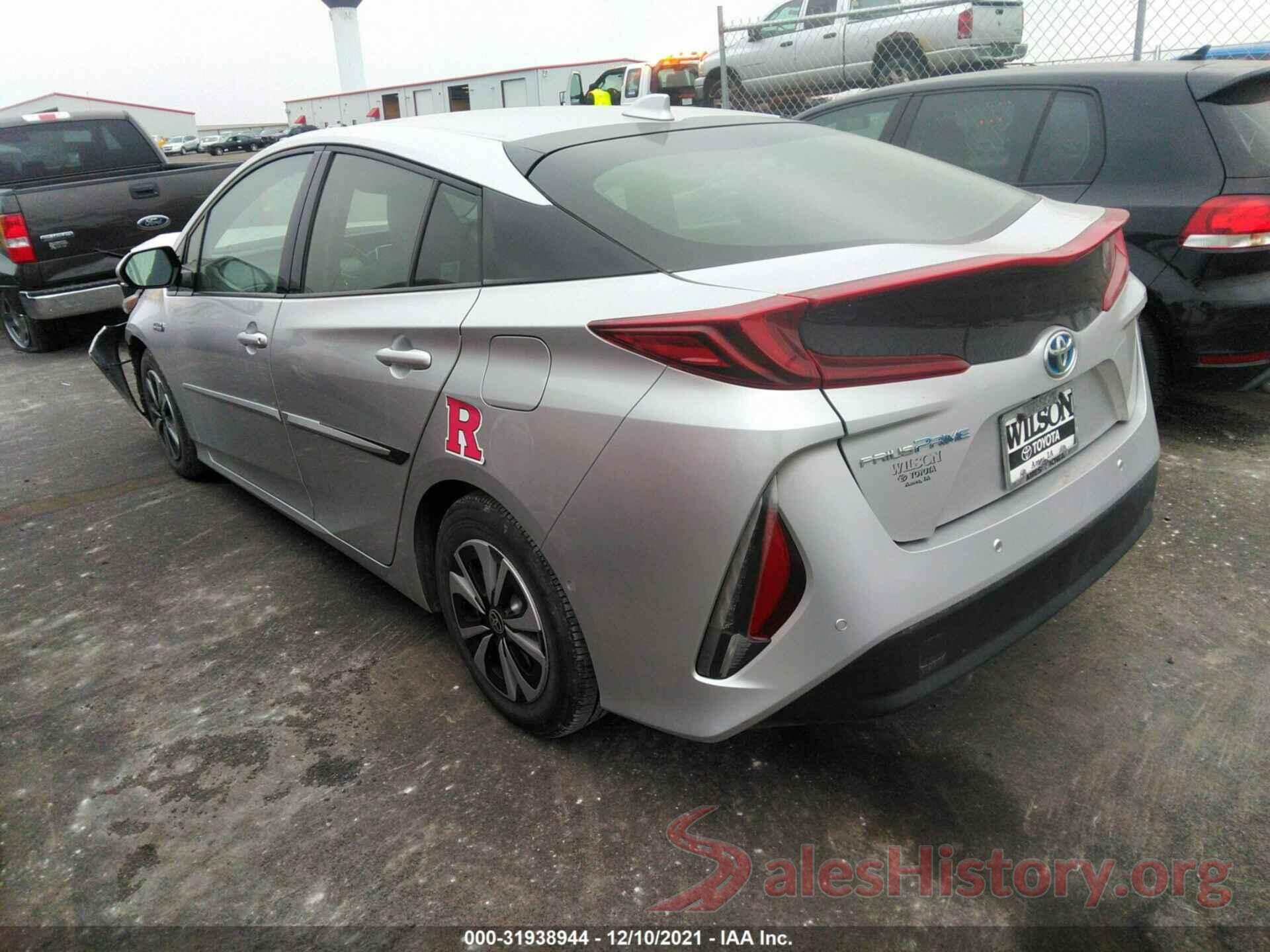 JTDKARFP7H3012820 2017 TOYOTA PRIUS PRIME