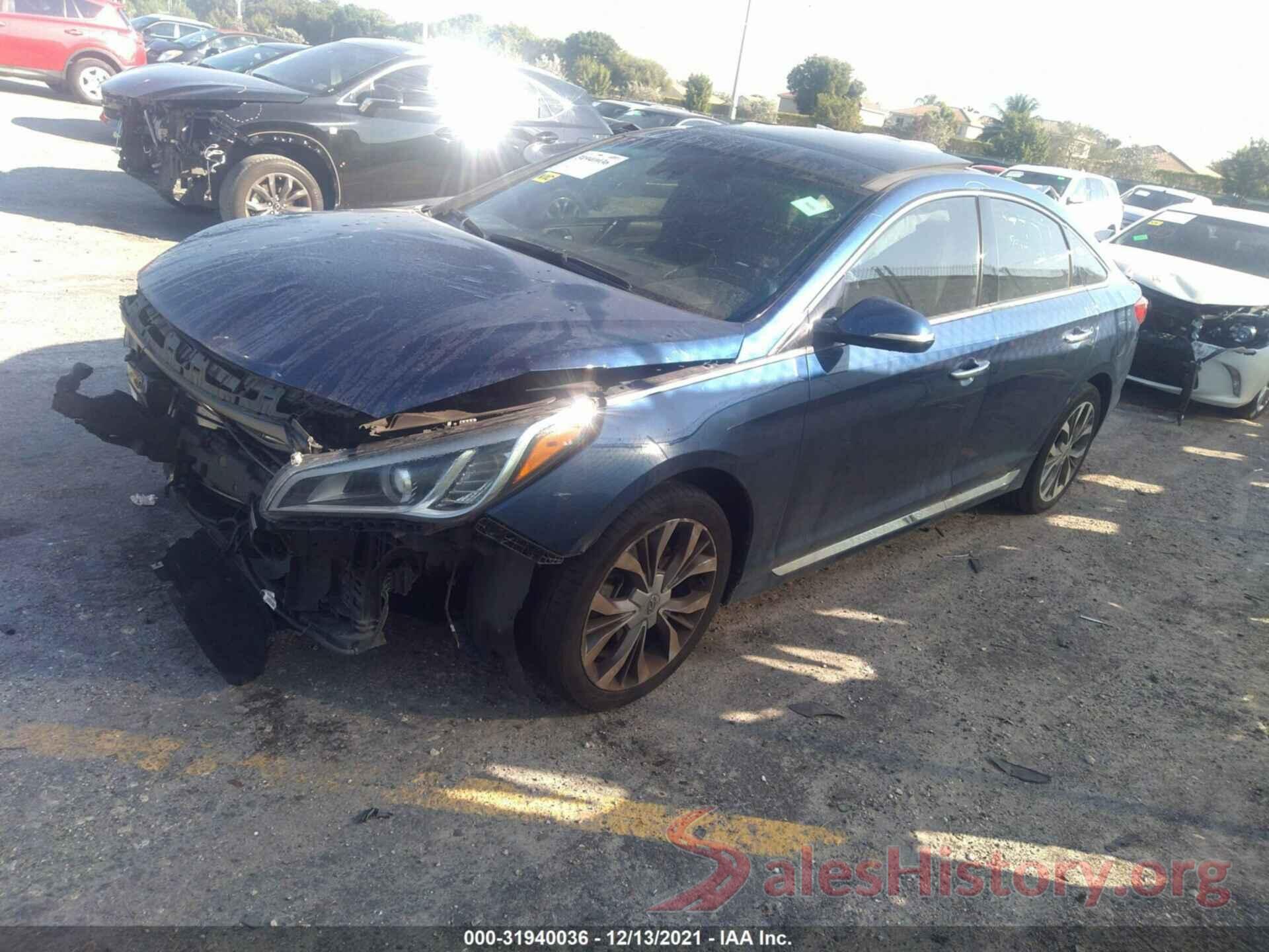 5NPE34AB0HH590638 2017 HYUNDAI SONATA