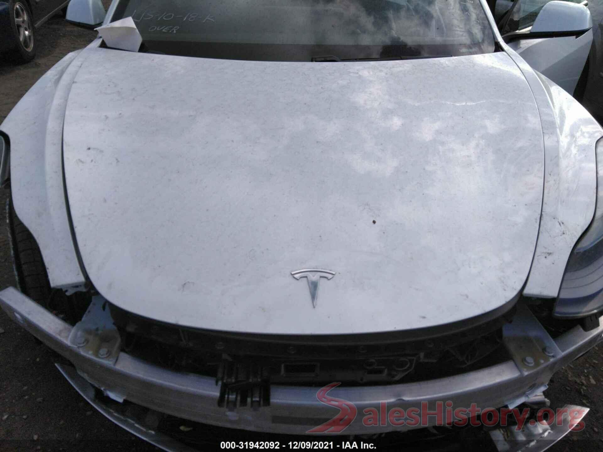 5YJ3E1EA6MF016409 2021 TESLA MODEL 3