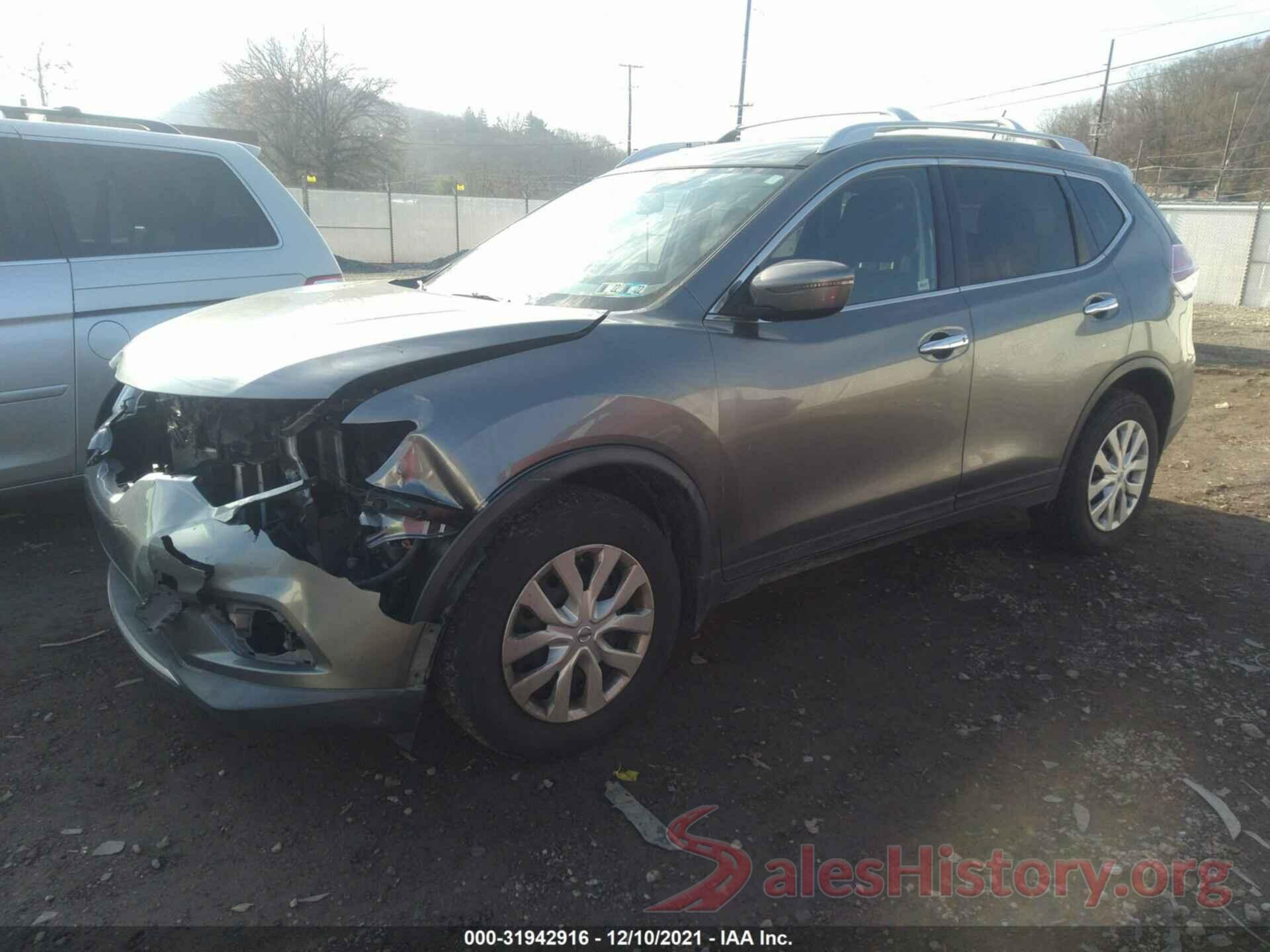 KNMAT2MVXGP643129 2016 NISSAN ROGUE