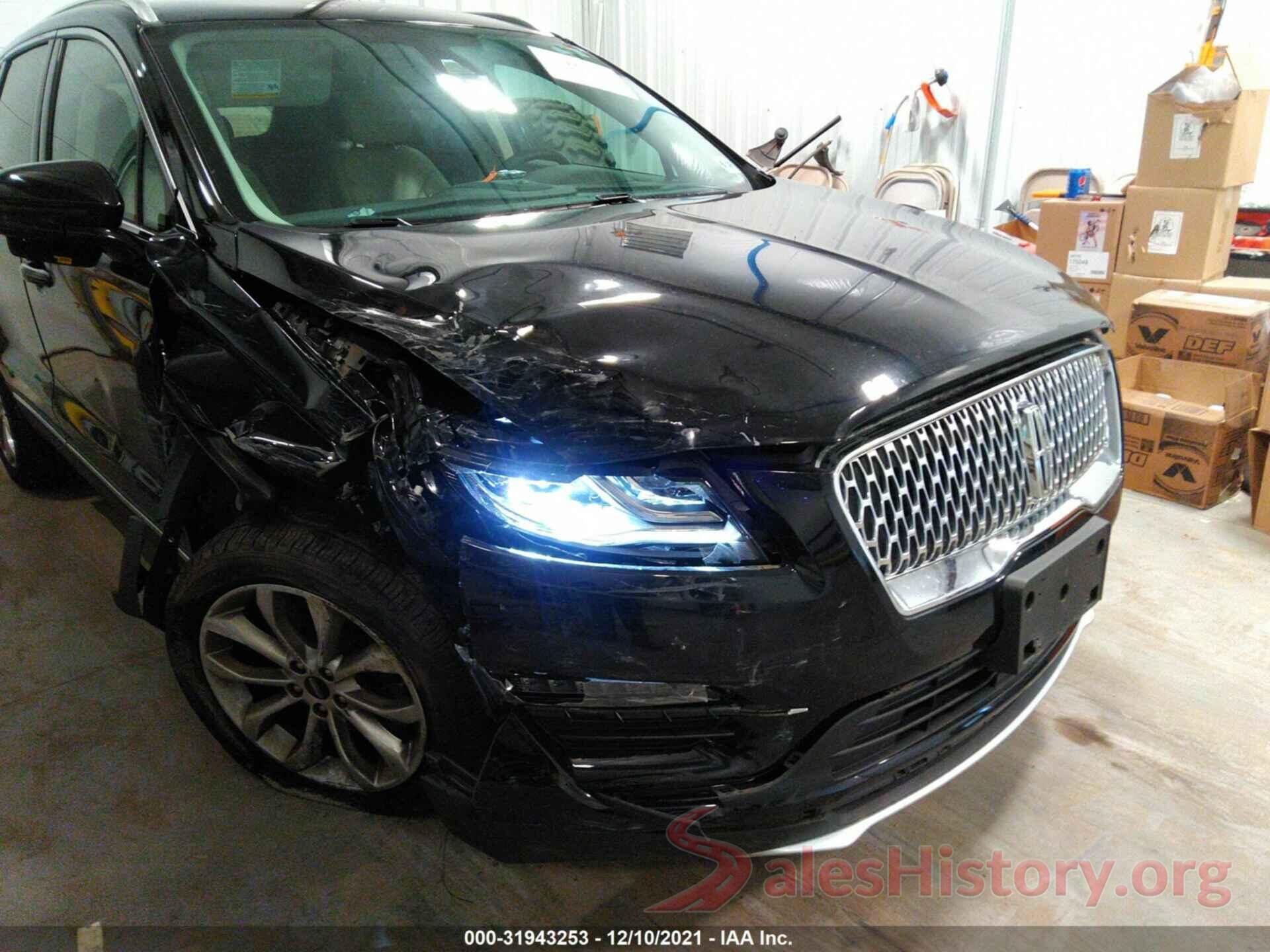 5LMCJ2D98KUL51600 2019 LINCOLN MKC