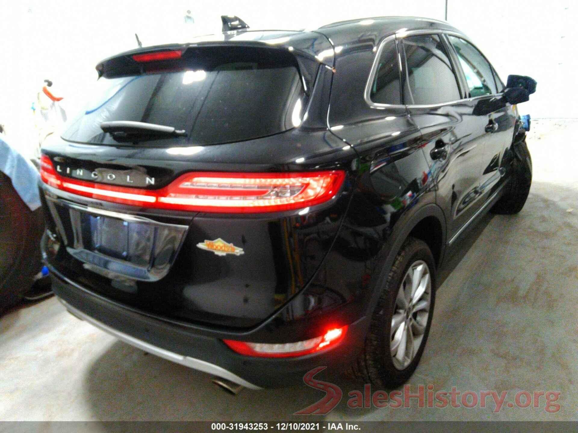 5LMCJ2D98KUL51600 2019 LINCOLN MKC