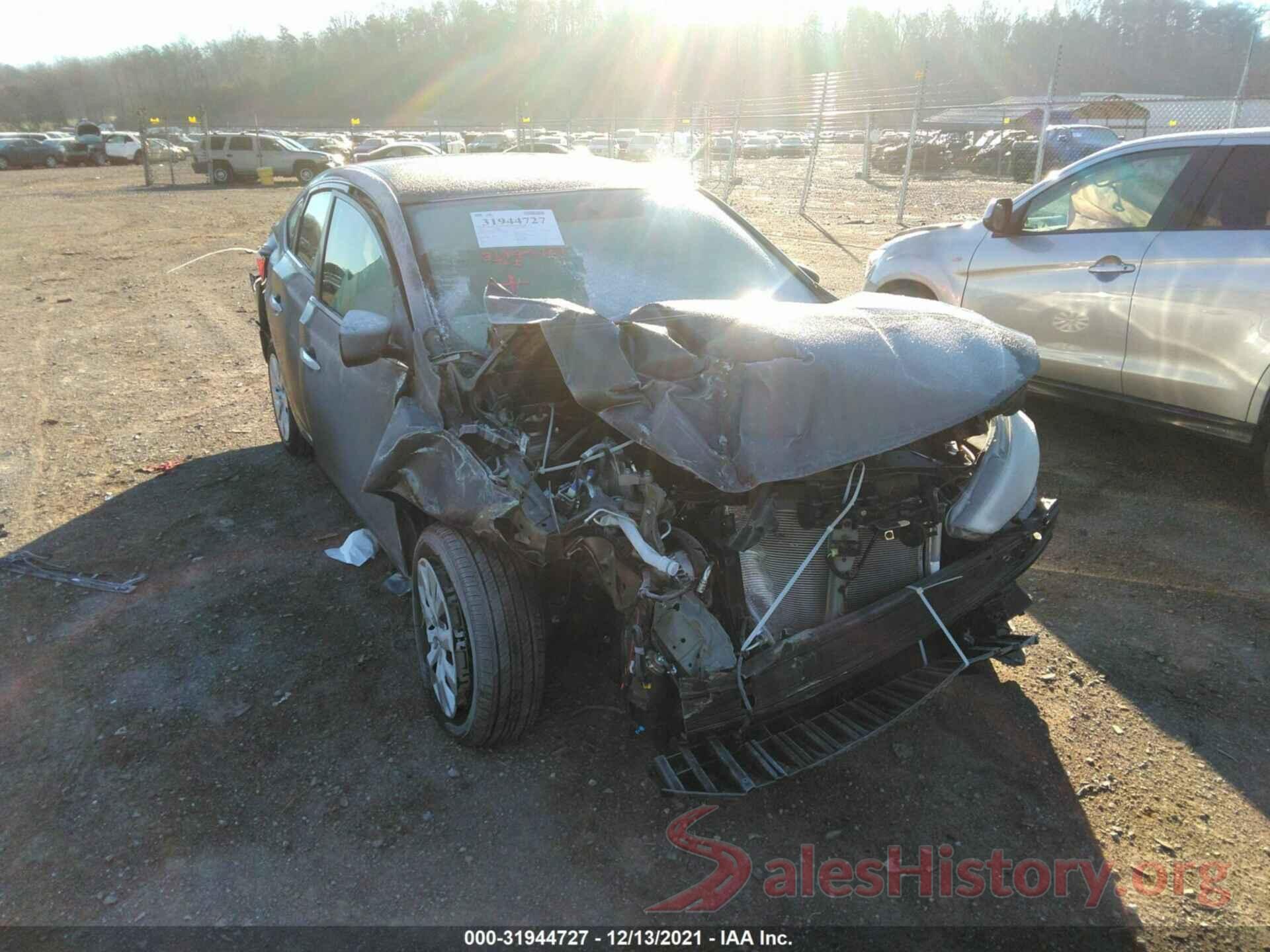 3N1AB7AP1KY431882 2019 NISSAN SENTRA