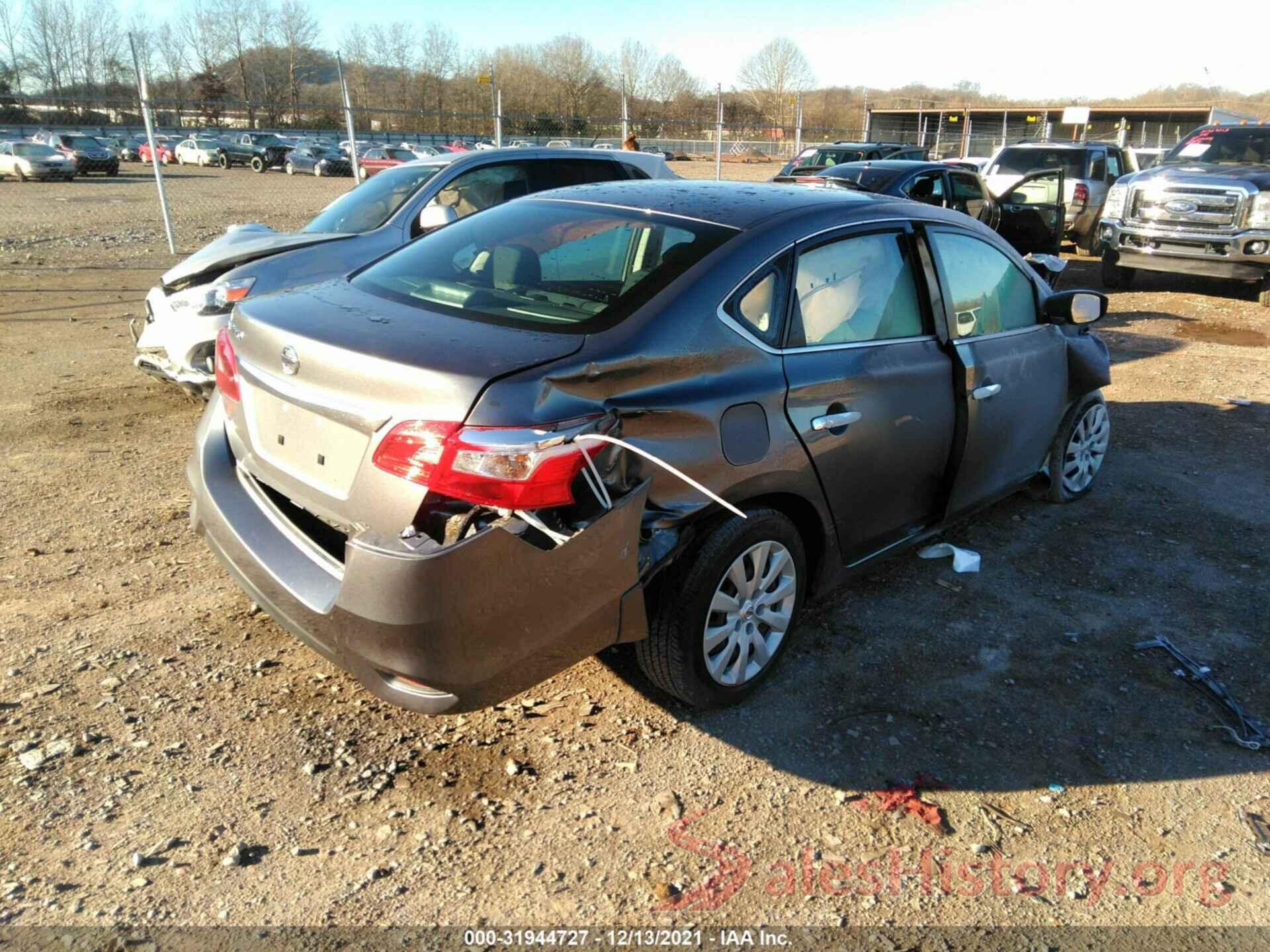 3N1AB7AP1KY431882 2019 NISSAN SENTRA