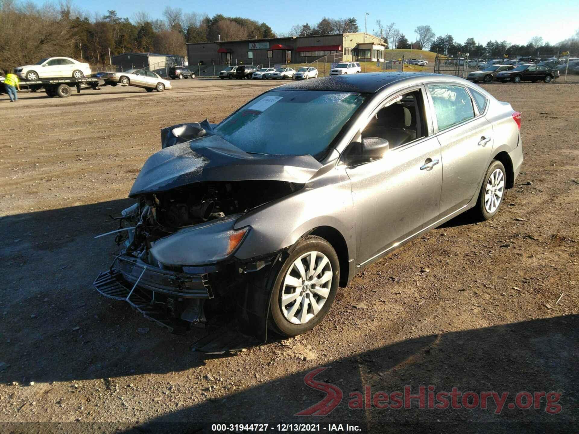 3N1AB7AP1KY431882 2019 NISSAN SENTRA