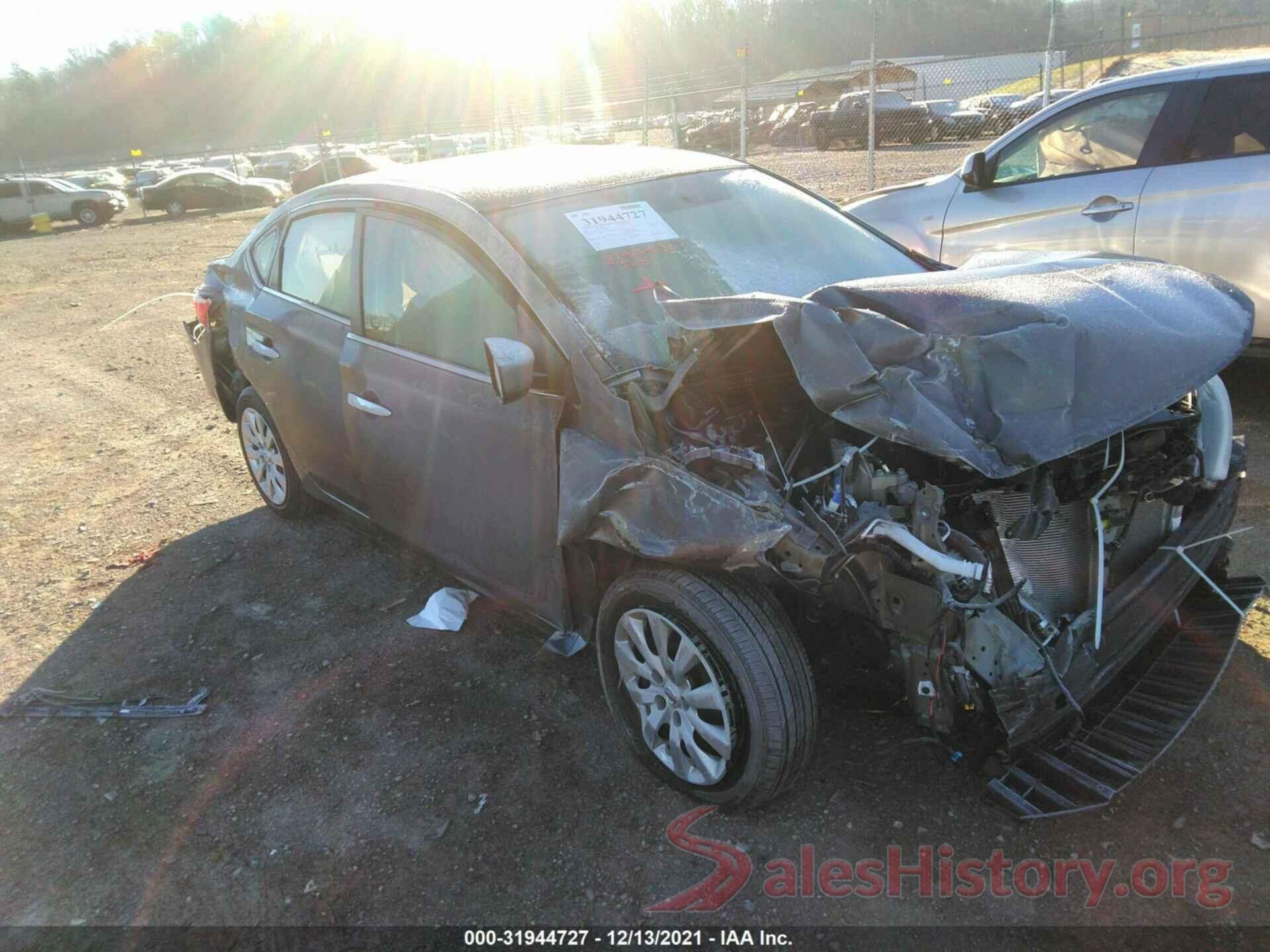 3N1AB7AP1KY431882 2019 NISSAN SENTRA