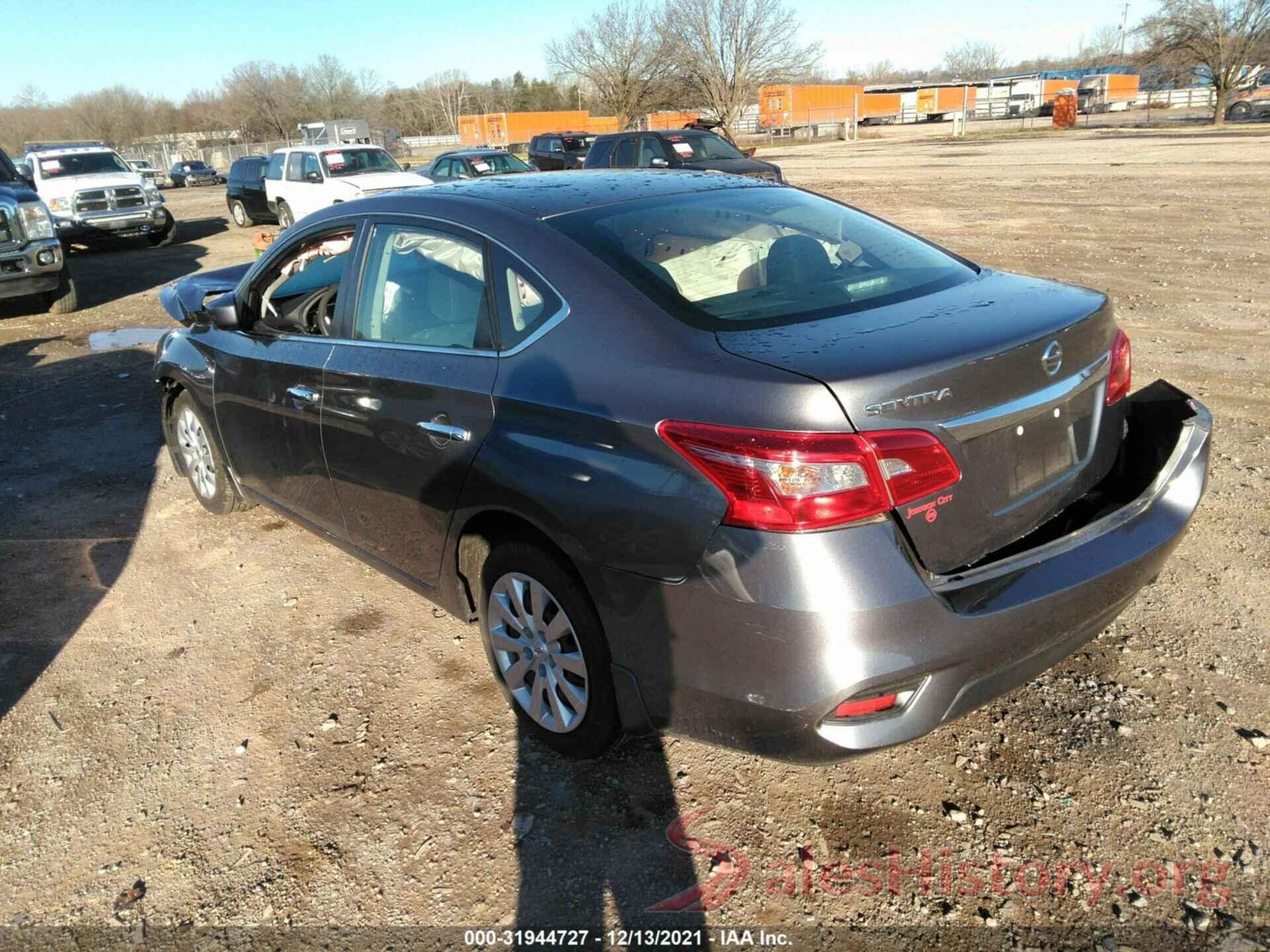 3N1AB7AP1KY431882 2019 NISSAN SENTRA