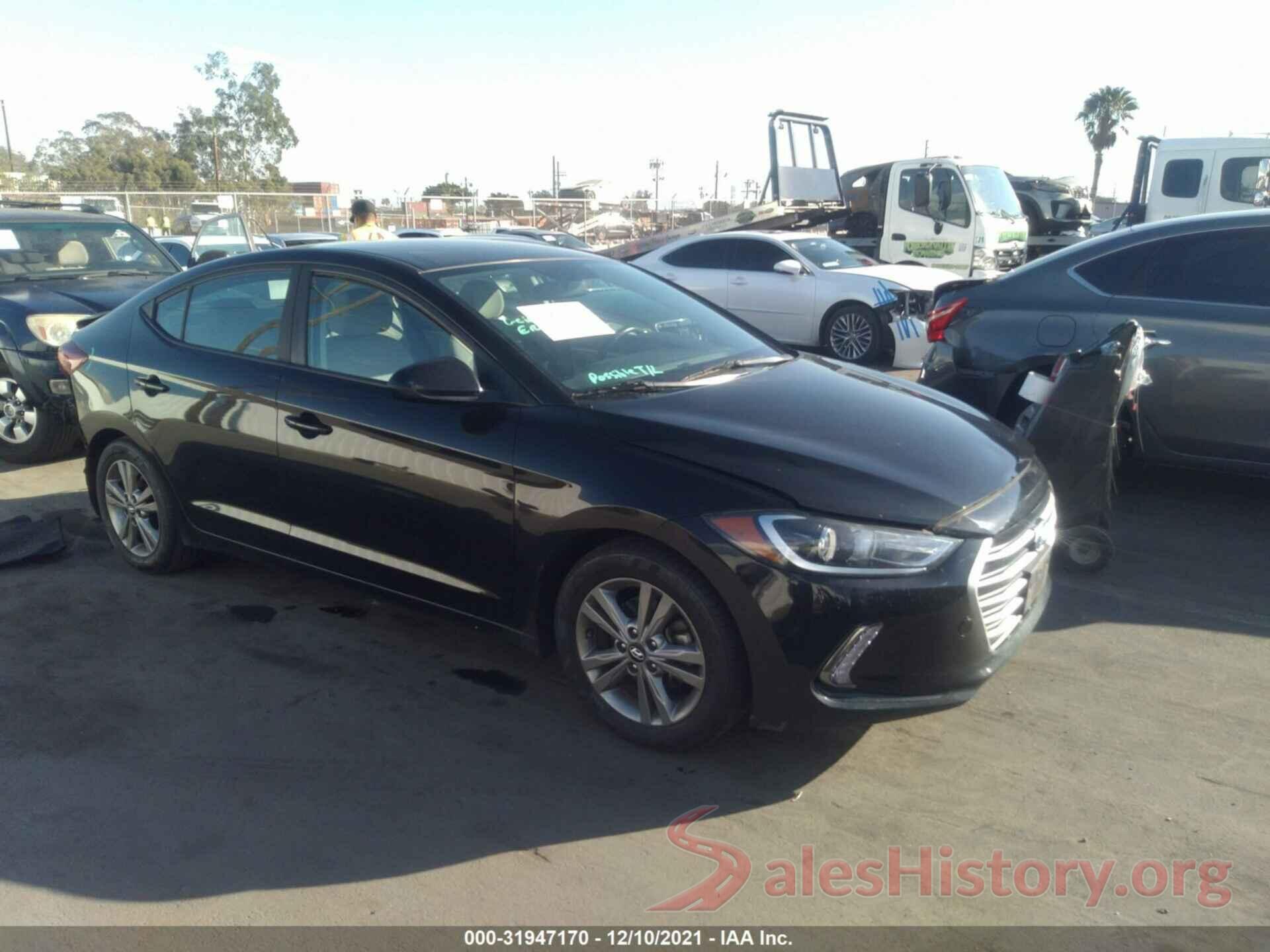 KMHD84LF9HU224000 2017 HYUNDAI ELANTRA