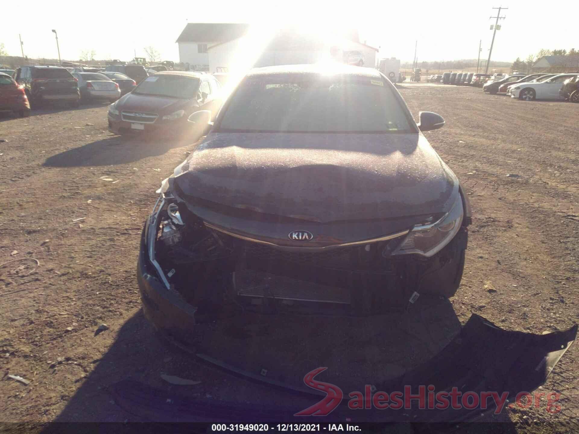 5XXGT4L33HG165571 2017 KIA OPTIMA