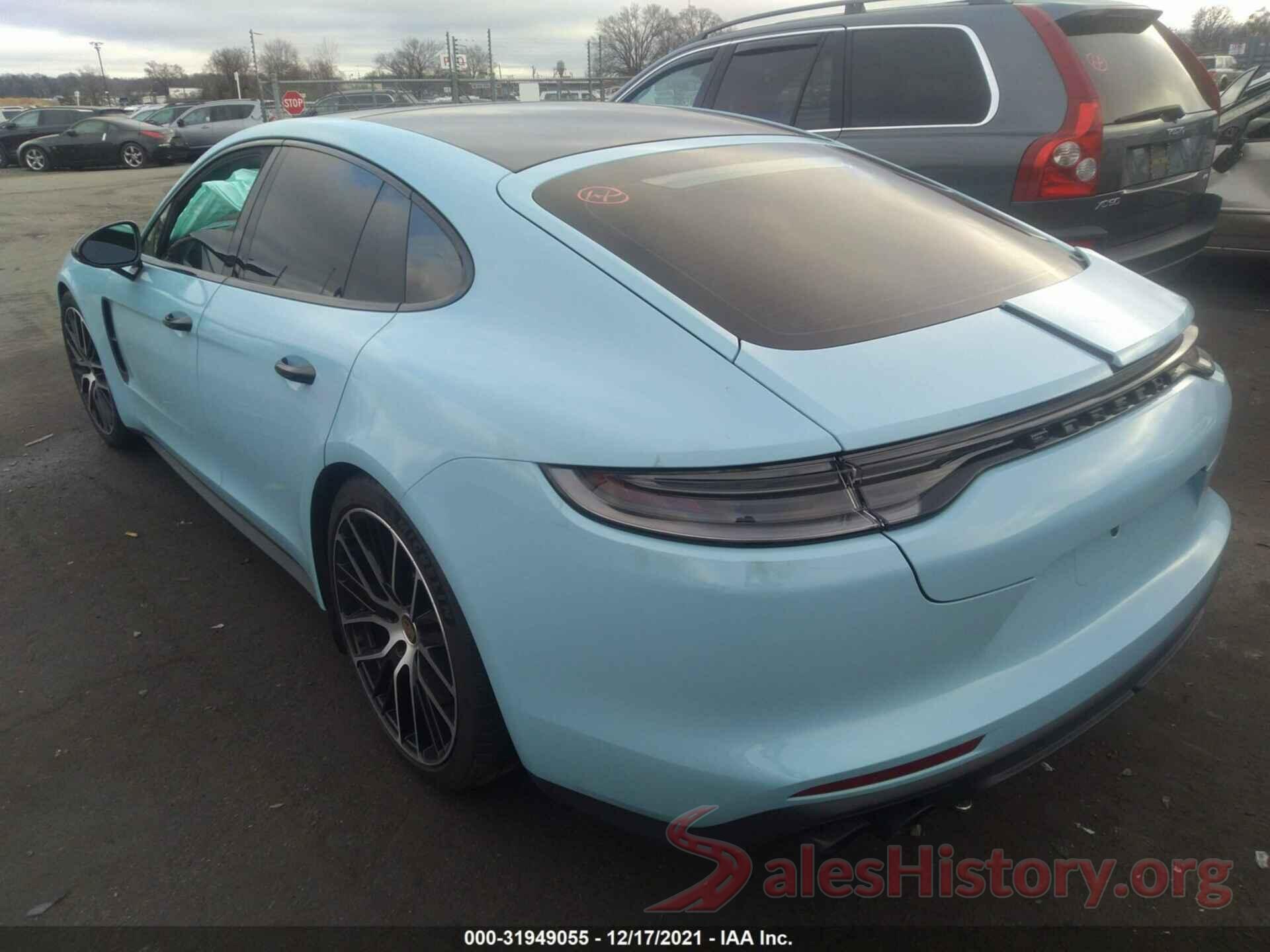 WP0AF2A70ML154450 2021 PORSCHE PANAMERA