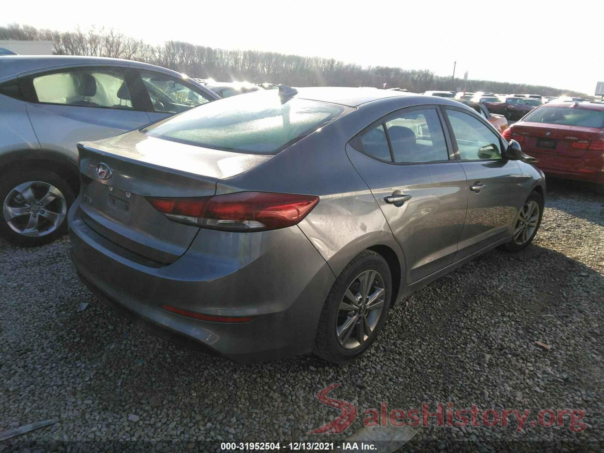 KMHD84LFXJU571017 2018 HYUNDAI ELANTRA