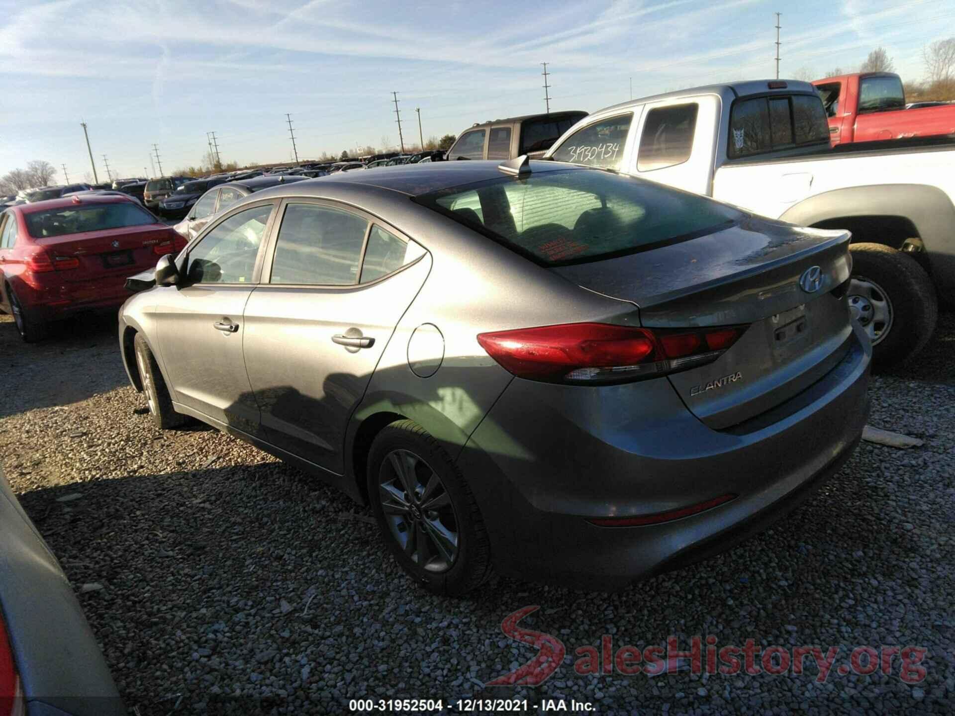 KMHD84LFXJU571017 2018 HYUNDAI ELANTRA