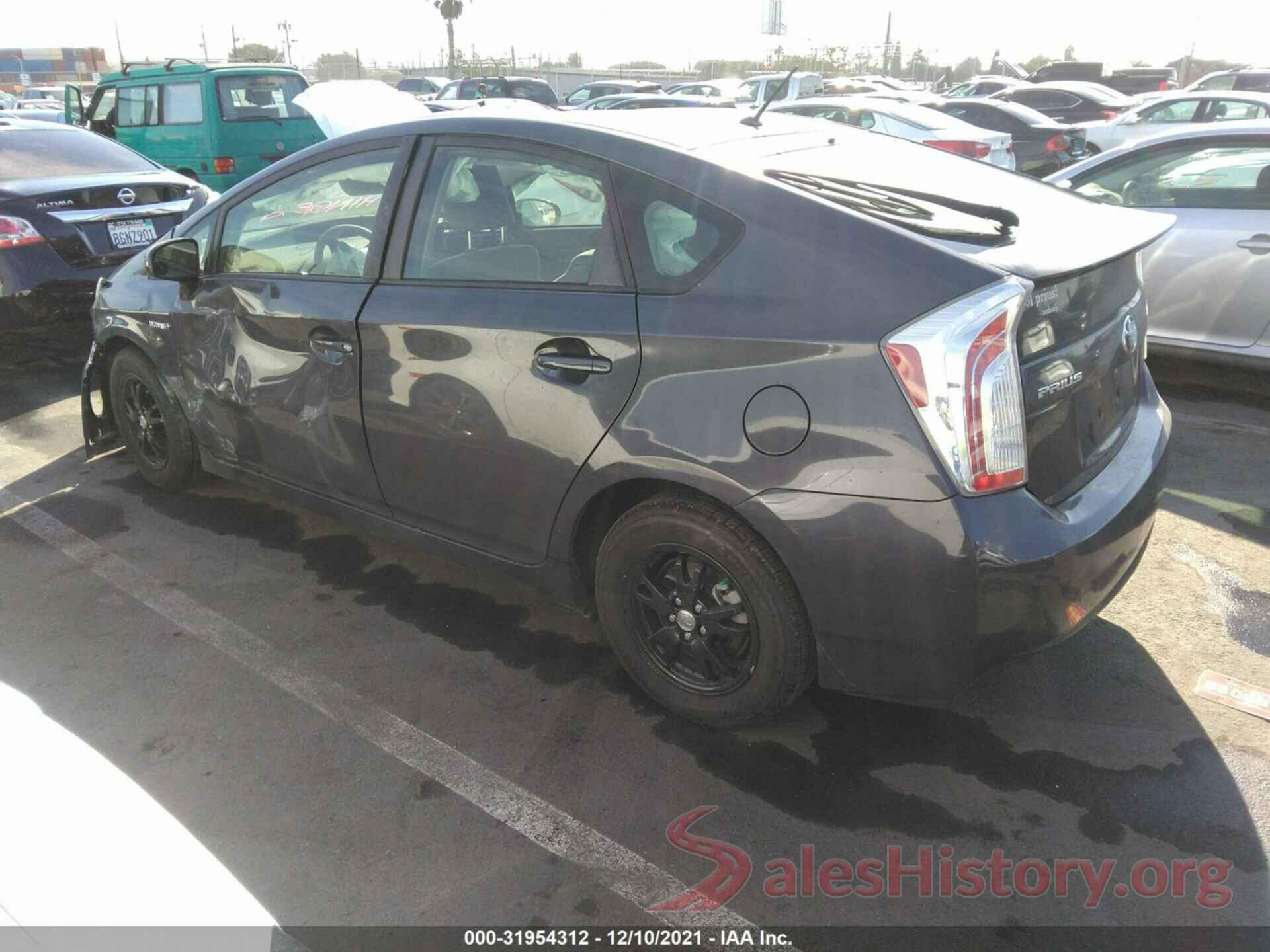 JTDKN3DU9F0474756 2015 TOYOTA PRIUS