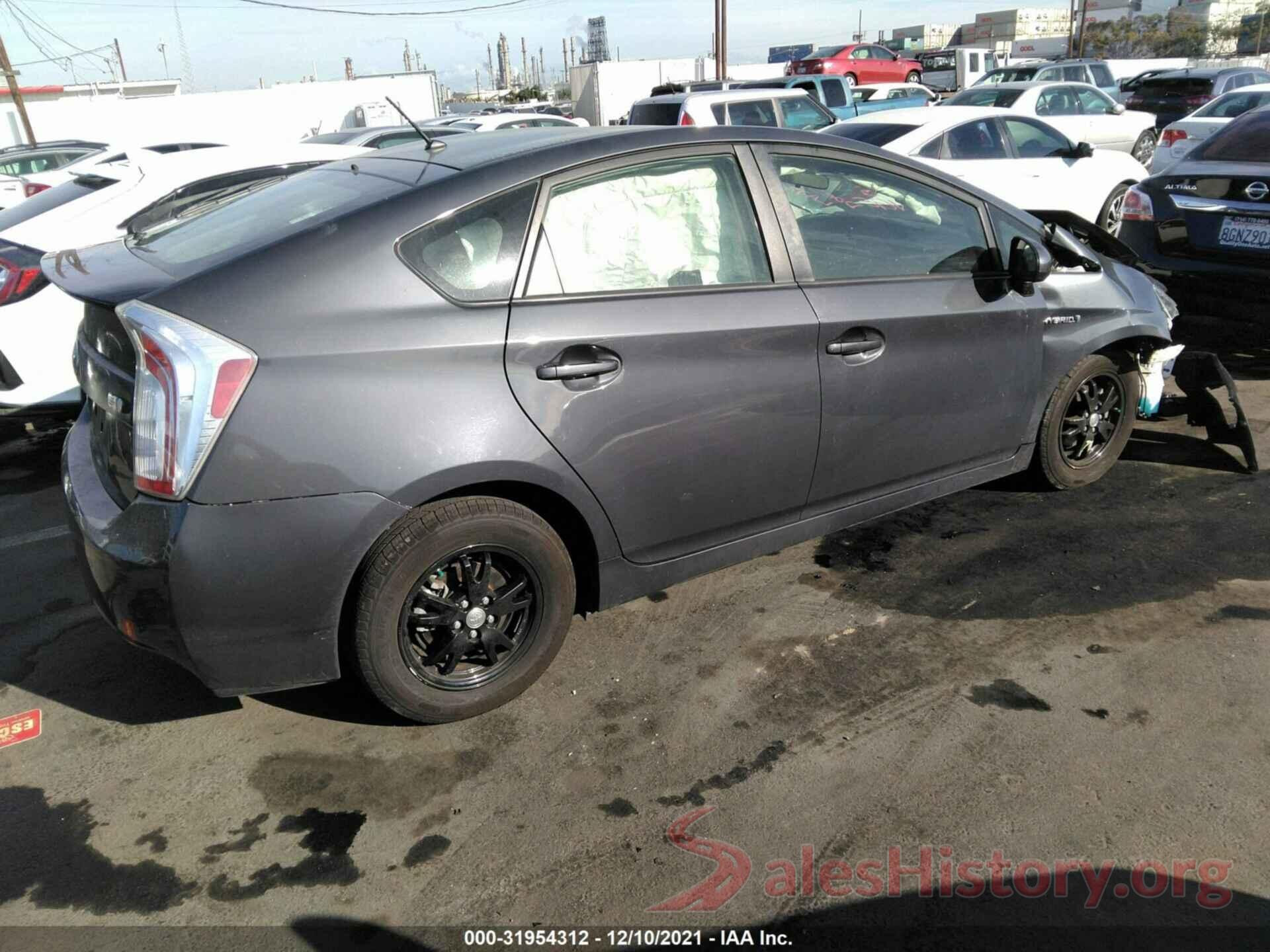 JTDKN3DU9F0474756 2015 TOYOTA PRIUS